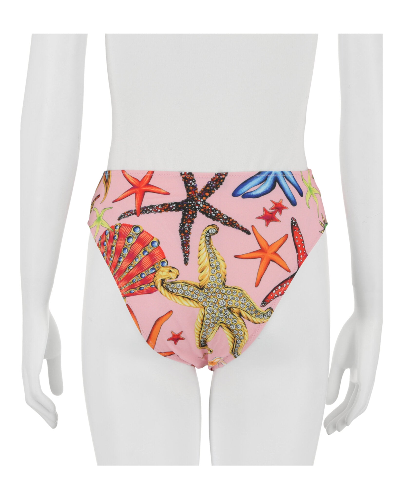 title:Versace Tresor De La Mer All Over Bikini Bottom;color:Multi