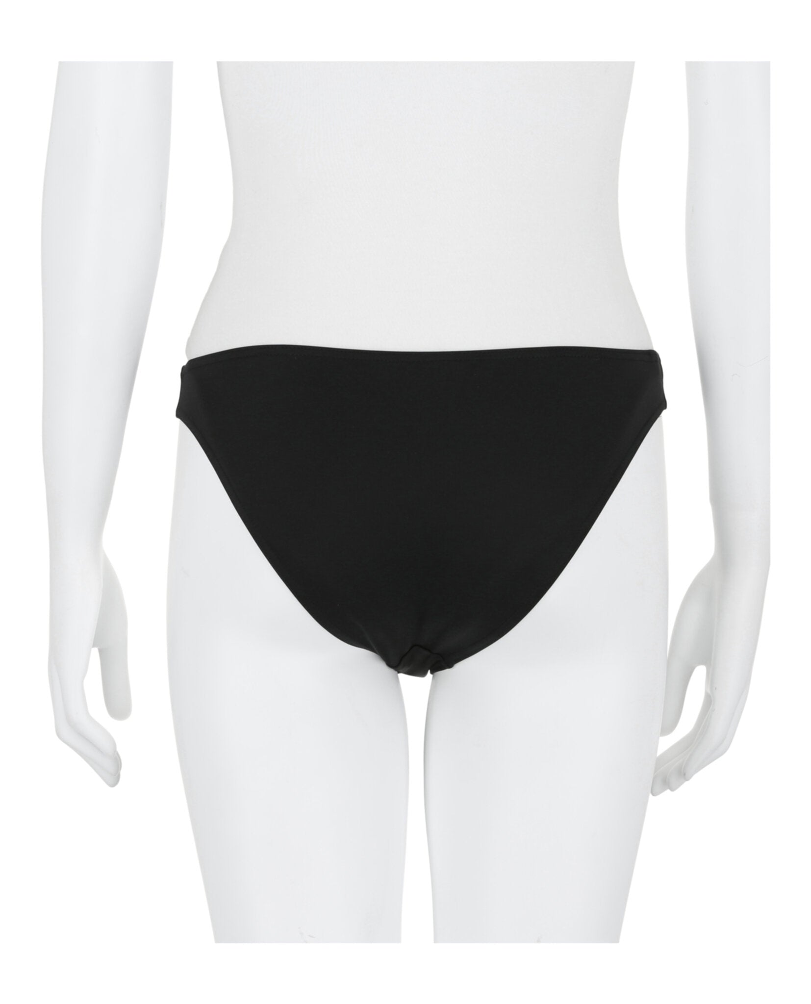 title:Versace Slip Bikini Bottom;color:Black