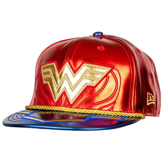 title:Wonder Woman 1984 Character Armor 59Fifty Fitted New Era Hat;color:Red