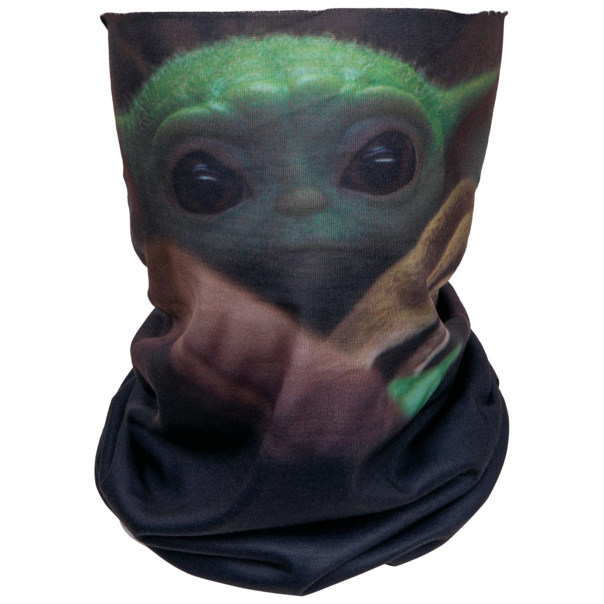 title:Star Wars The Child from the Mandalorian Full Face Tubular Bandana Gaiter;color:Black