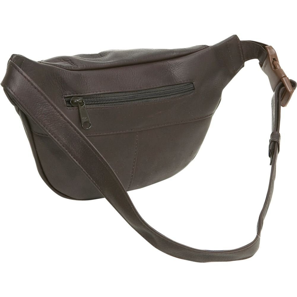 title:Le Donne Leather Classic Waist Bag;color:CAFE