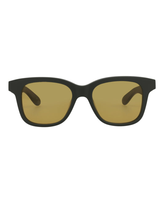 title:Alexander McQueen Square-Frame Acetate Sunglasses, Style #  AM0382S-30013620007;color:Green Yellow