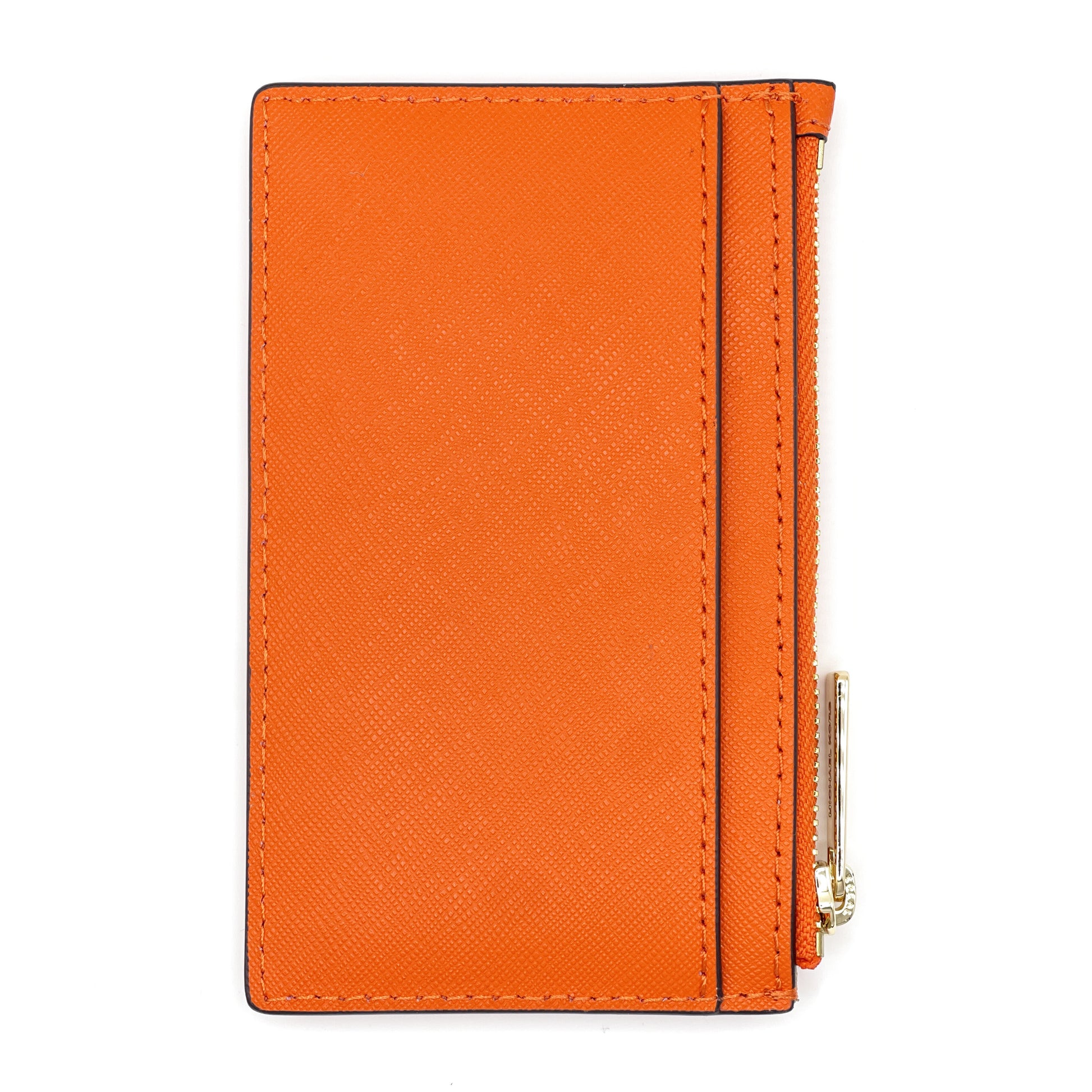 title:Michael Kors Women's Jet Set Travel Medium Top Zip Card Case;color:Poppy