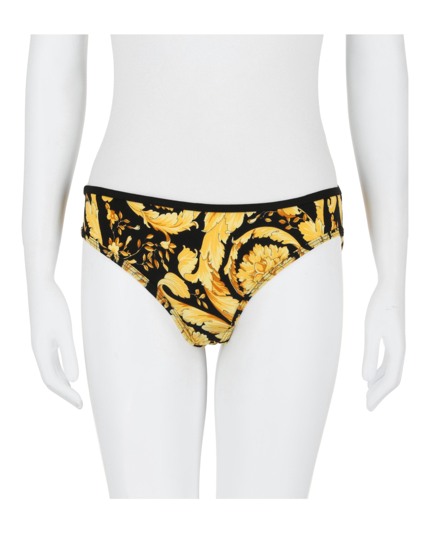 title:Versace Barocco Printed Panties;color:Multi