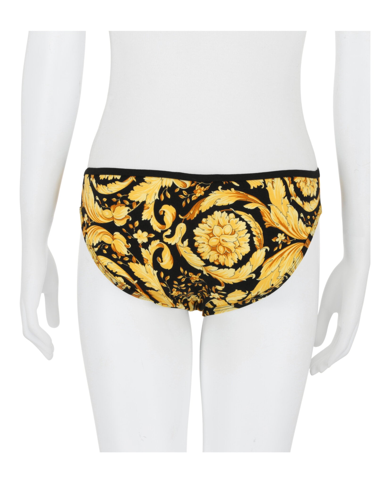 title:Versace Barocco Printed Panties;color:Multi