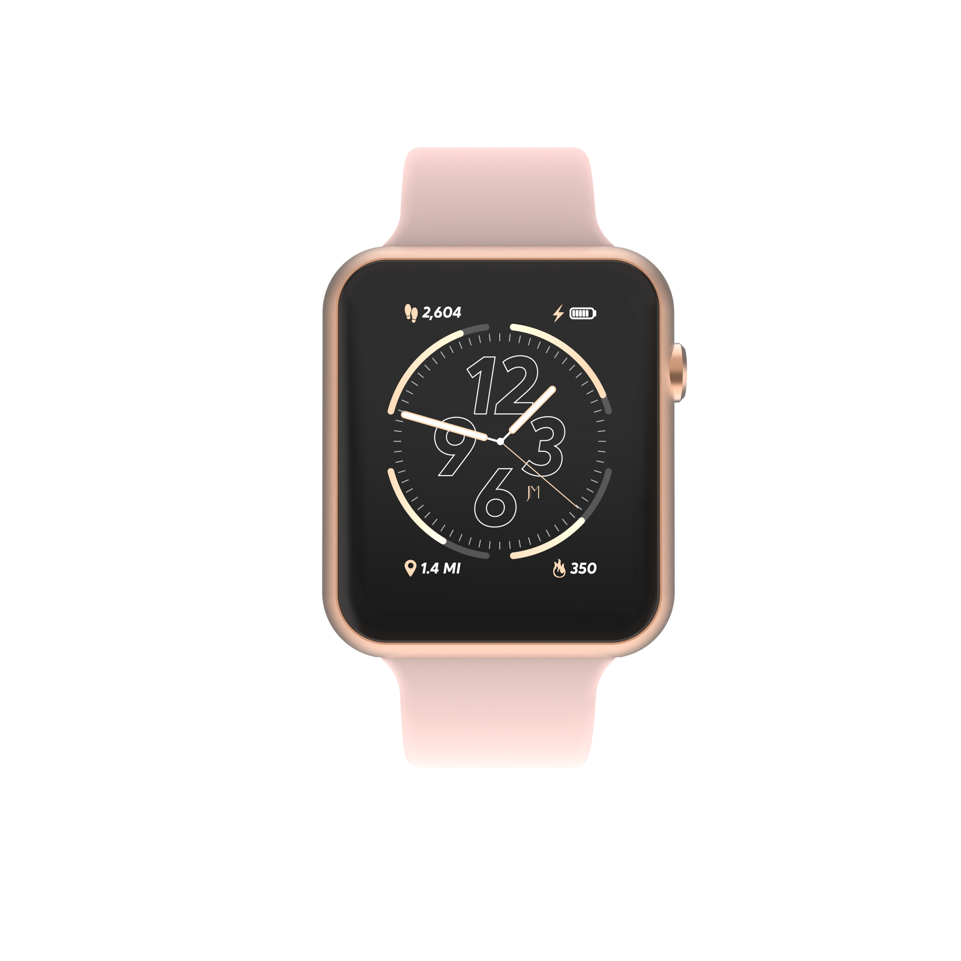 iTouch Air 4 | Jillian Michaels Edition Smartwatch in Rose Gold with Blush Strap