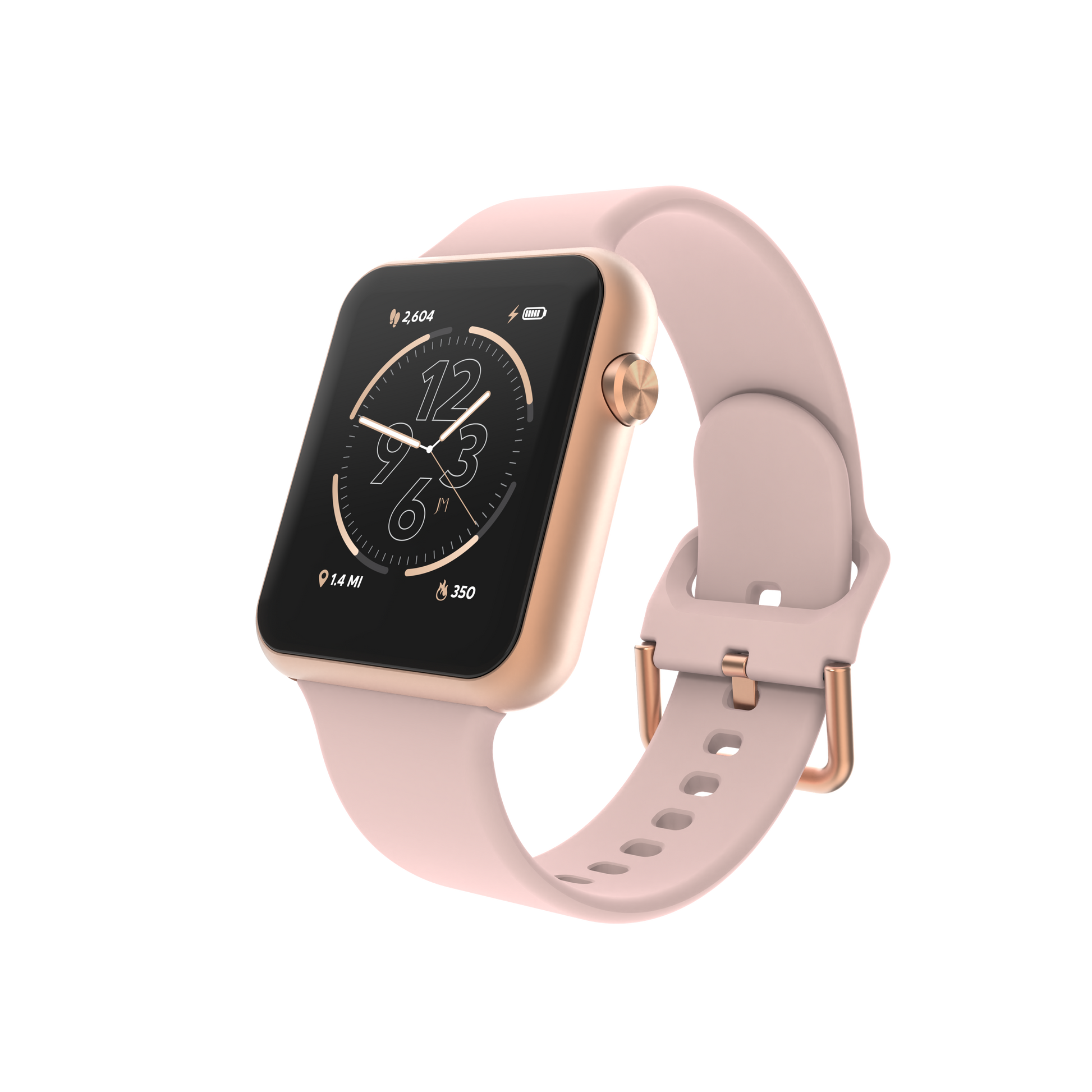 iTouch Air 4 | Jillian Michaels Edition Smartwatch in Rose Gold with Blush Strap