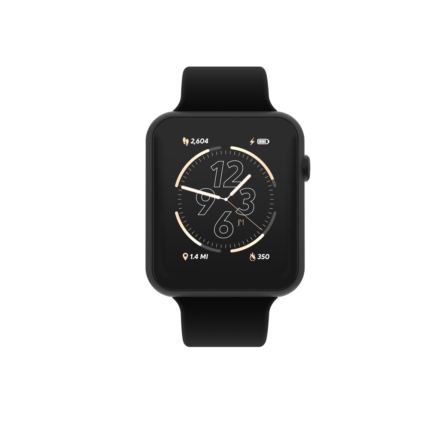 iTouch Air 4 | Jillian Michaels Edition Smartwatch in Black with Black Strap