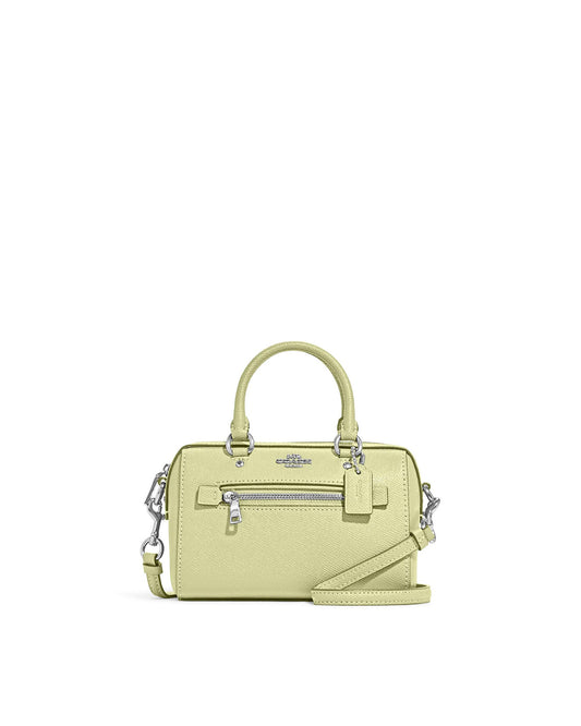 title:Coach Women's Mini Rowan Crossbody;color:Pale Lime