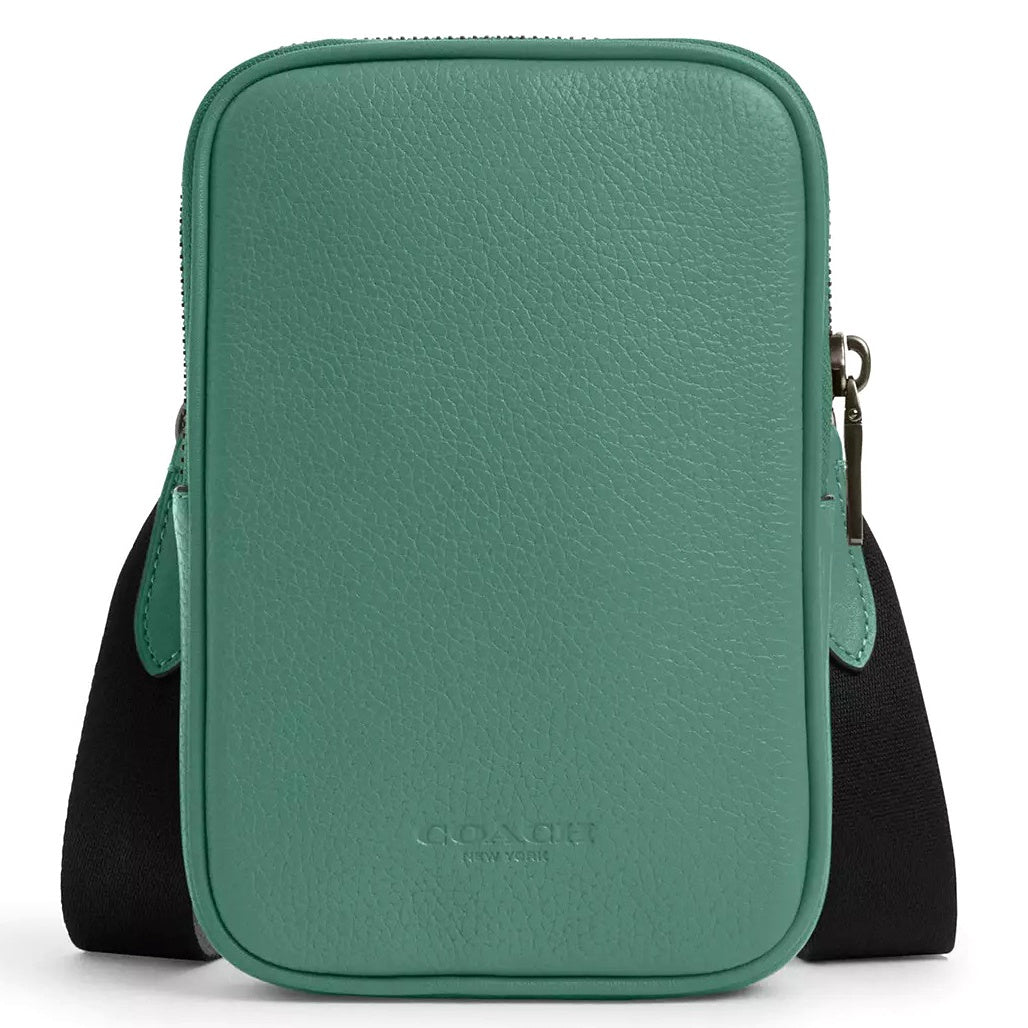 title:Coach Men's Aden Crossbody;color:Bright Green