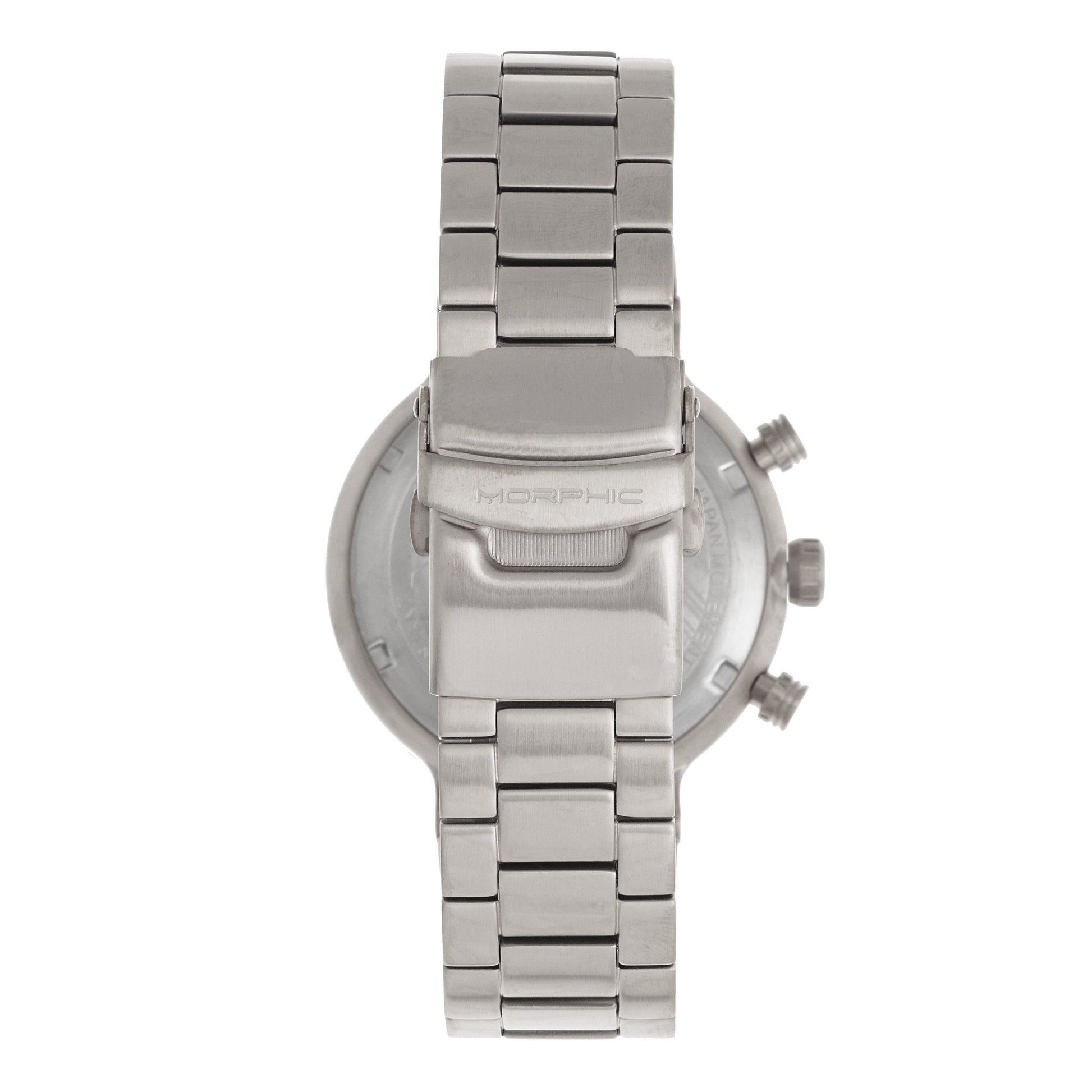 Morphic M78 Series Chronograph Bracelet Watch - Silver/White - MPH7801