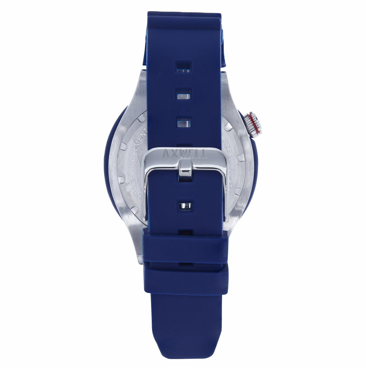 Axwell Summit Strap Watch w/Date - Navy - AXWAW108-2