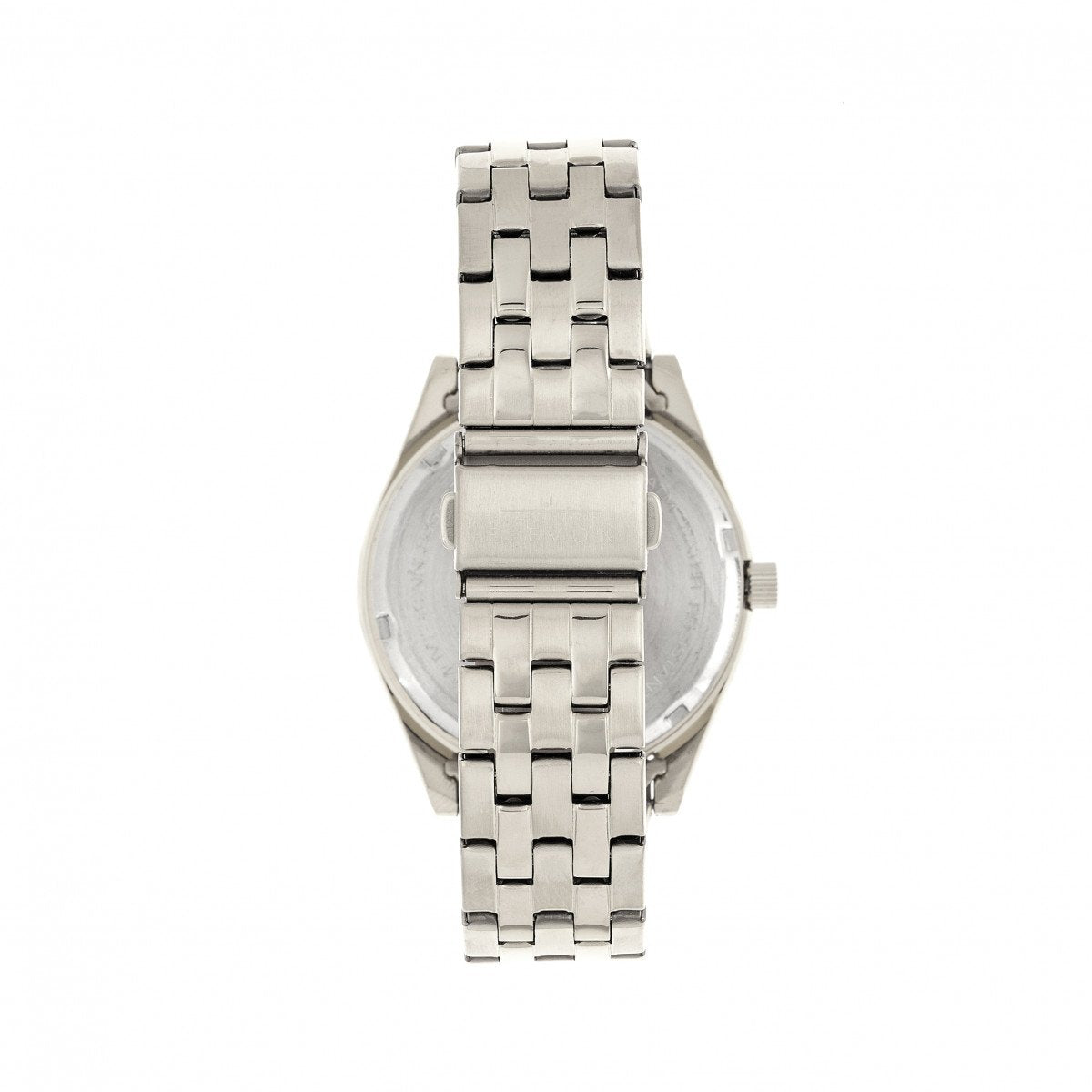 Elevon Gann Bracelet Watch w/Day/Date - Silver/Black - ELE106-2