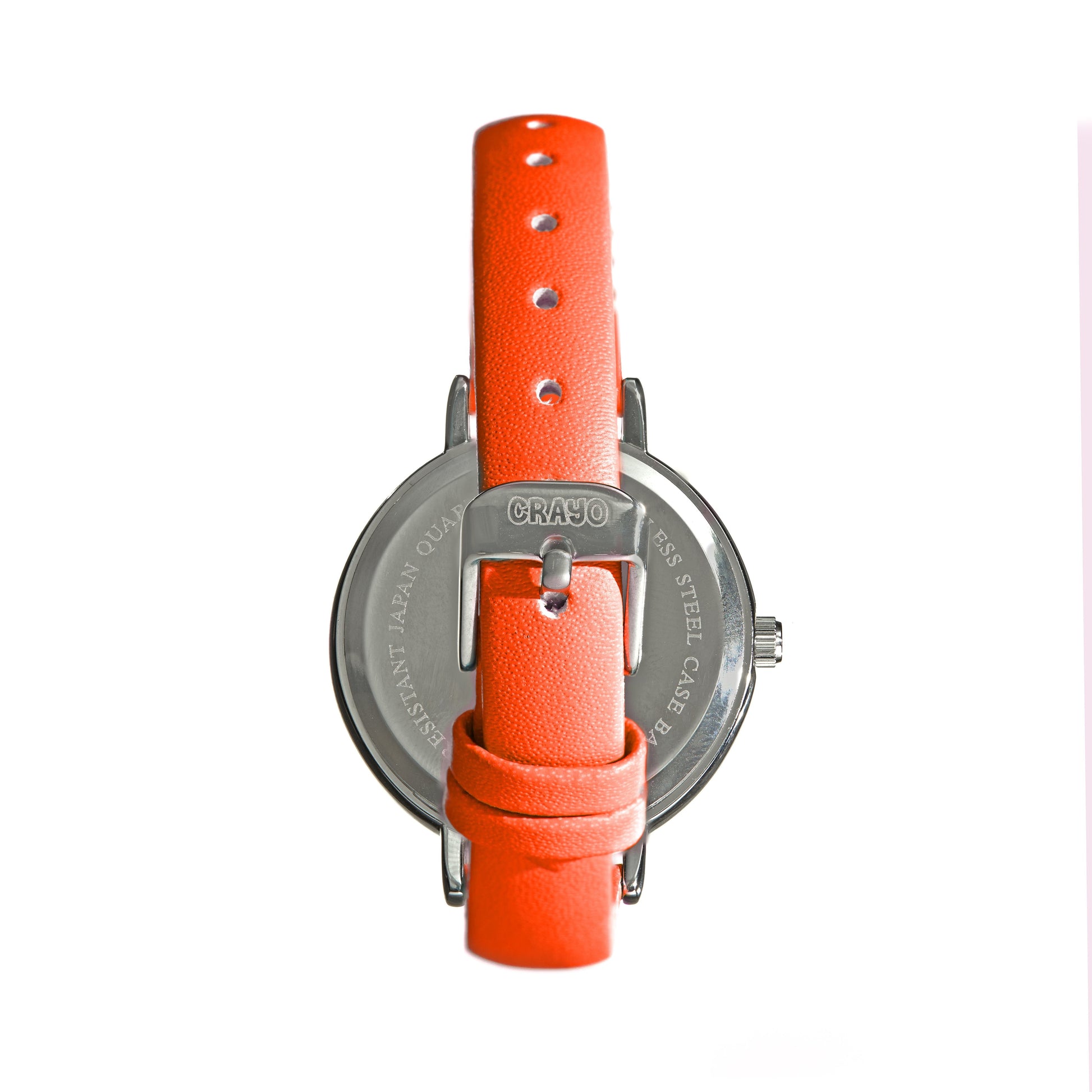 Crayo Dot Strap Watch - Orange - CRACR5901