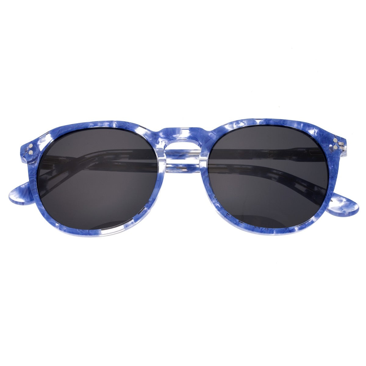 Sixty One Vieques Polarized Sunglasses - Blue Tortoise/Black - SIXS135BK