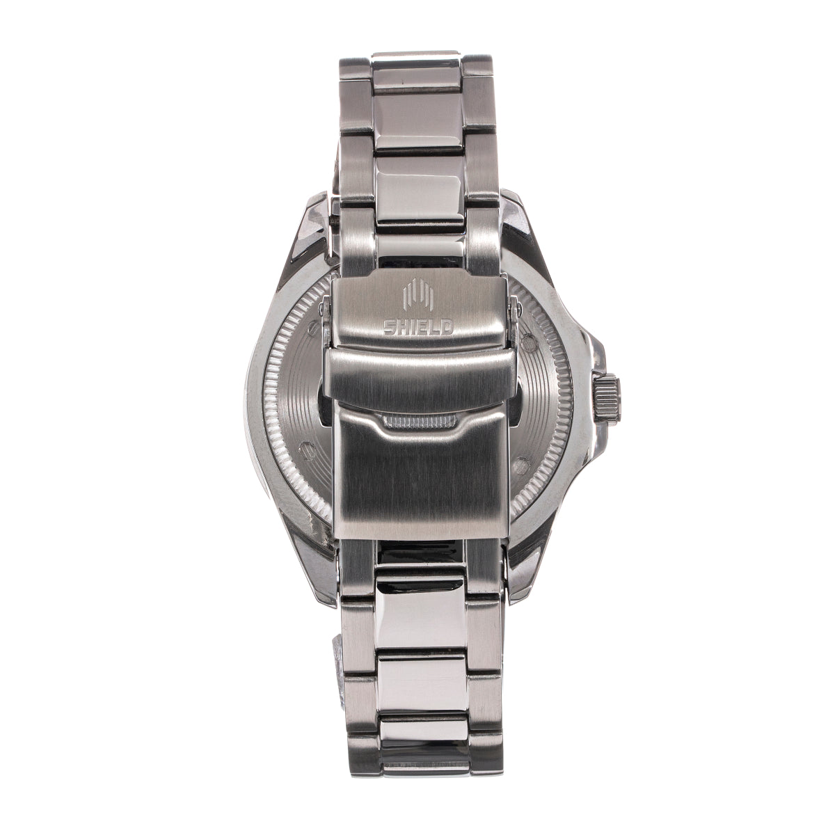 Shield Abyss Bracelet Watch - Silver/Black - SLDSH111-1