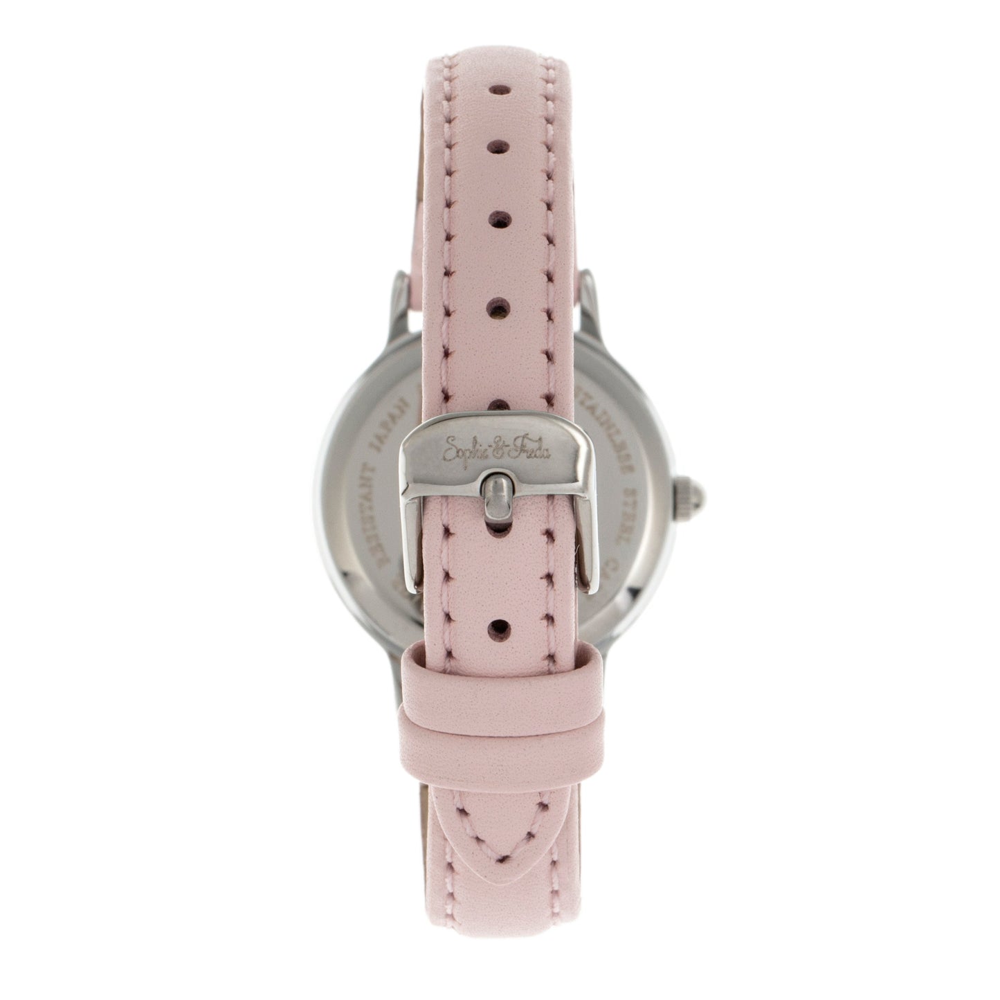 Sophie & Freda Berlin Leather-Band Watch - Light Pink - SAFSF4804