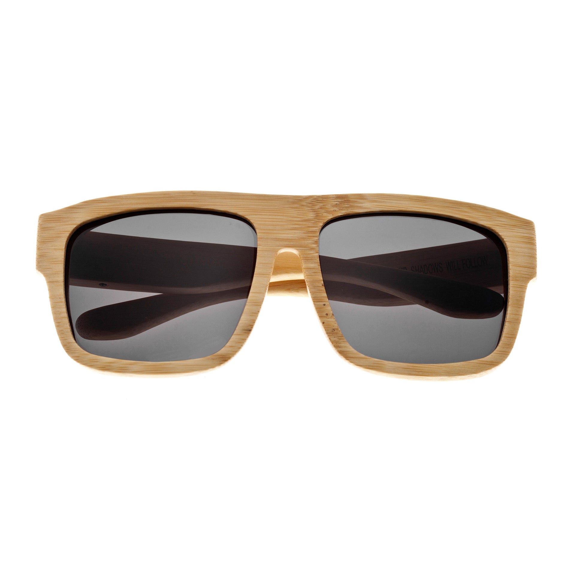 Earth Wood Hermosa Polarized Sunglasses - Khaki/Black - ESG097B