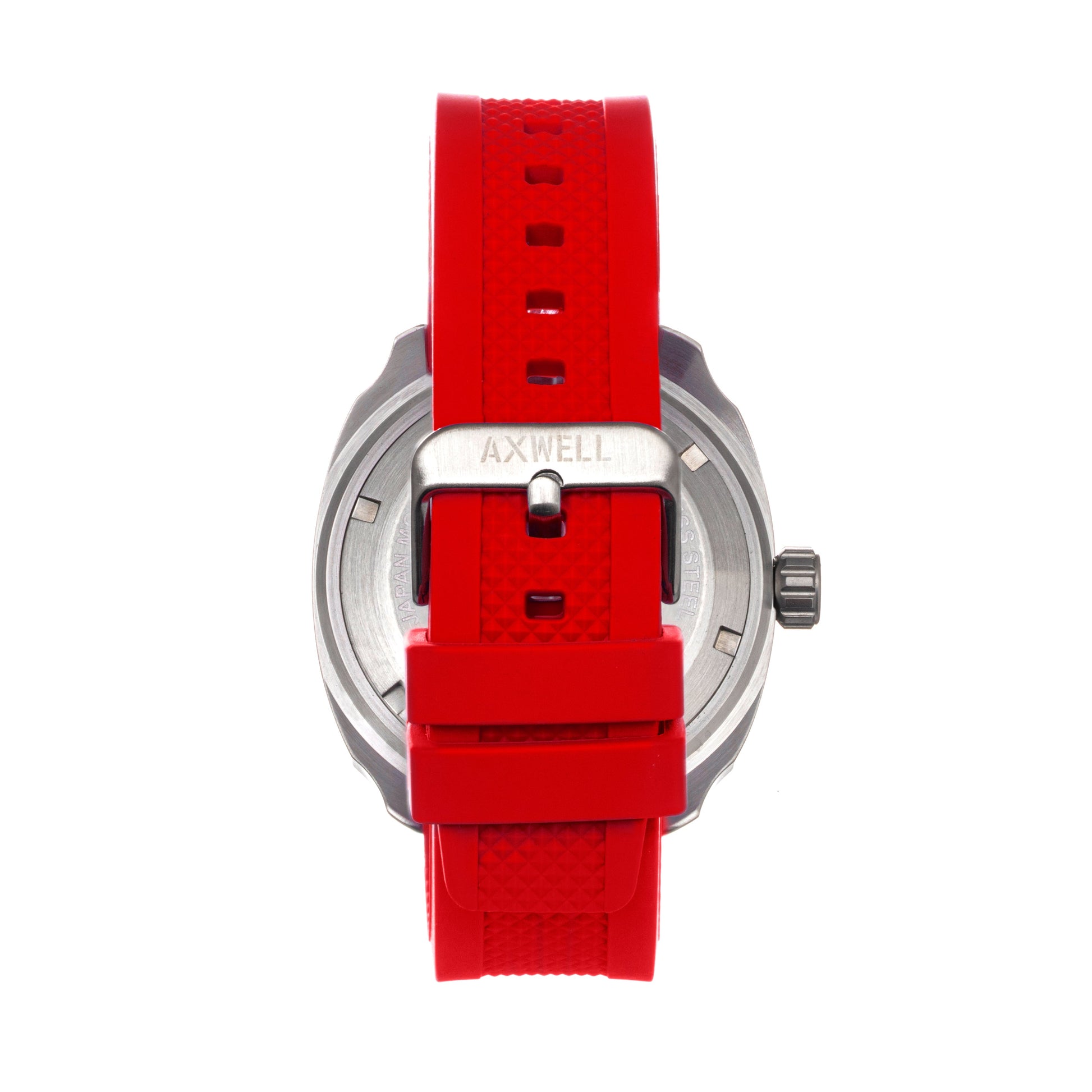 Axwell Mirage Strap Watch w/Date - Red - AXWAW111-2