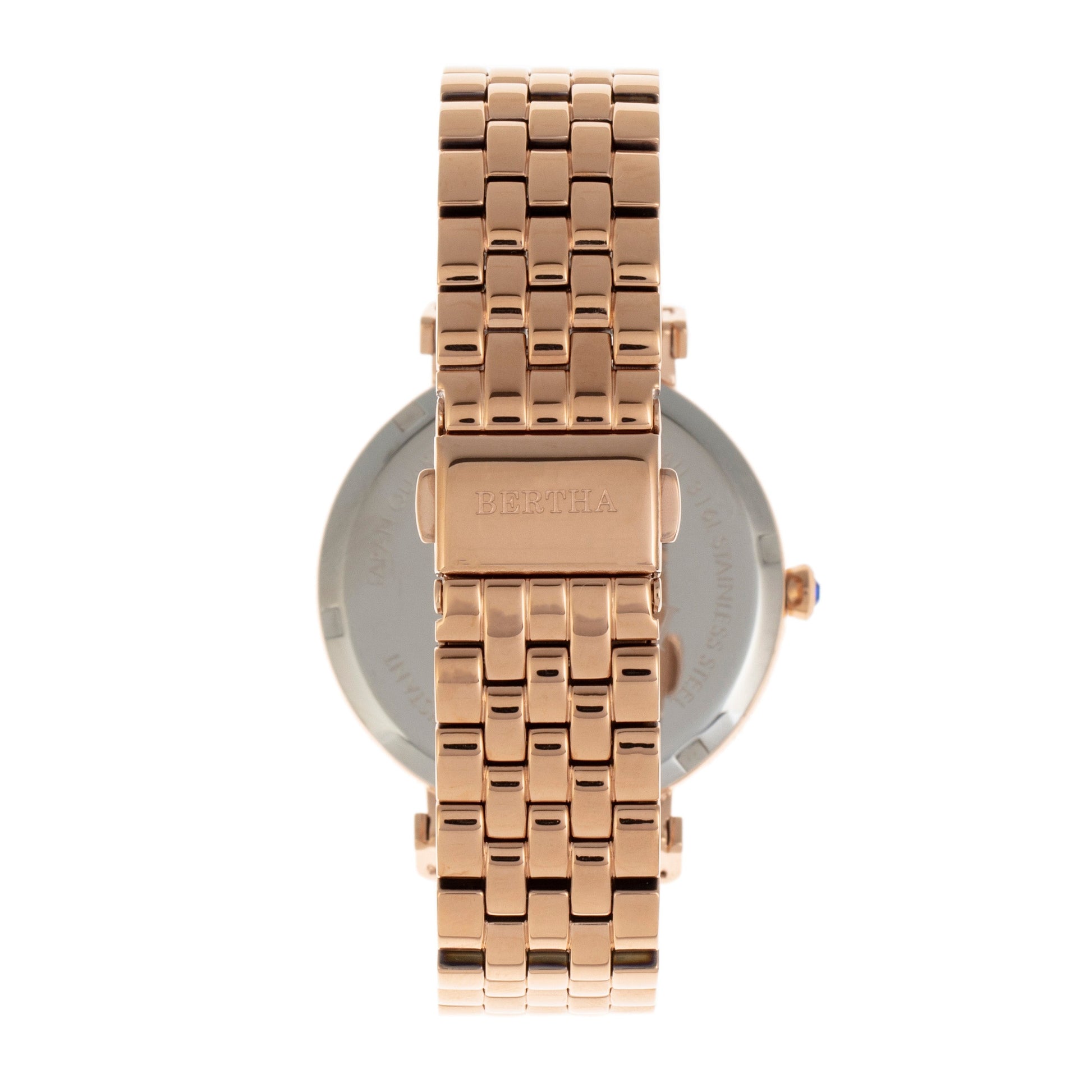 Bertha Emily Mother-Of-Pearl Bracelet Watch - Rose Gold - BTHBR7803