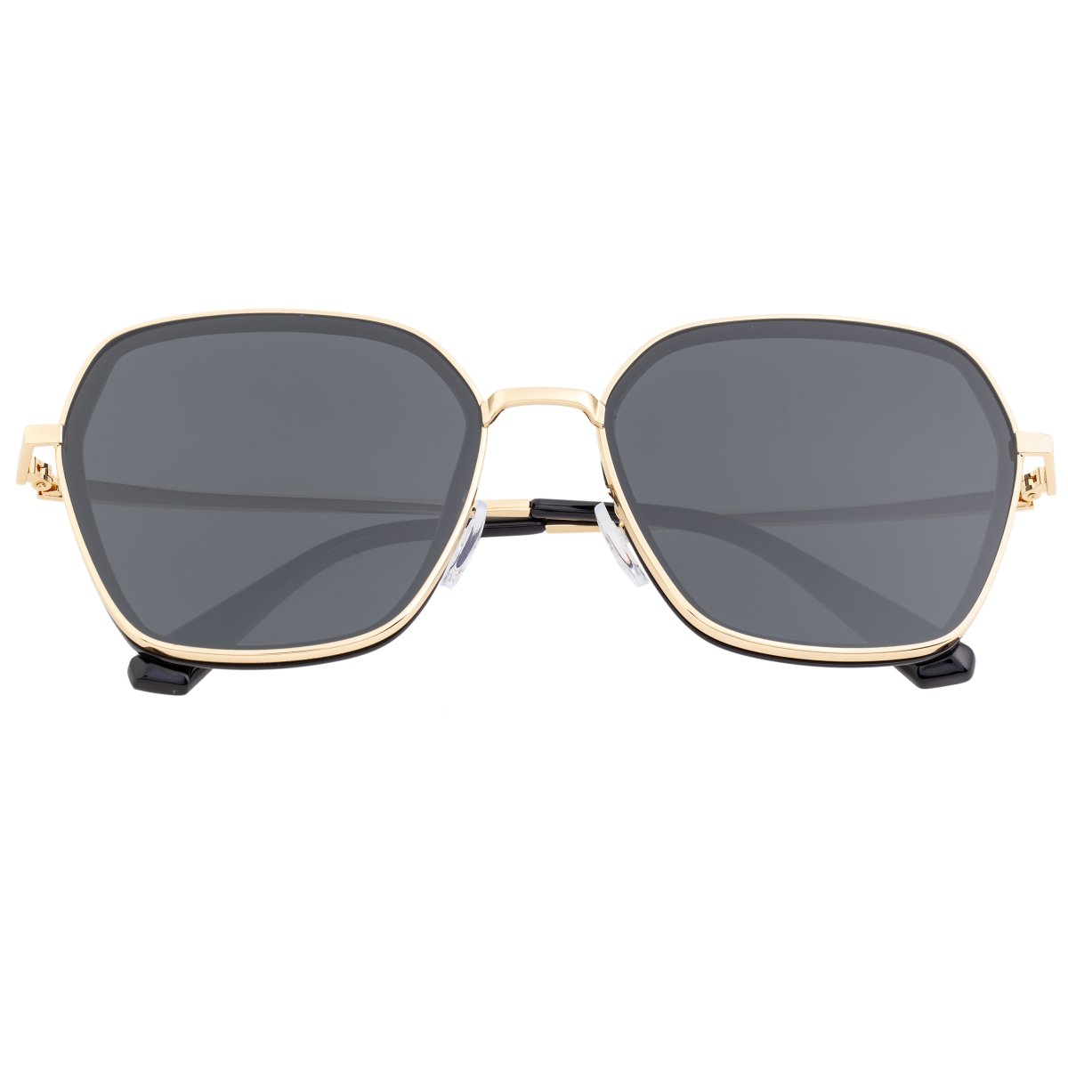 Bertha Emilia Polarized Sunglasses - Gold/Black - BRSBR037BK