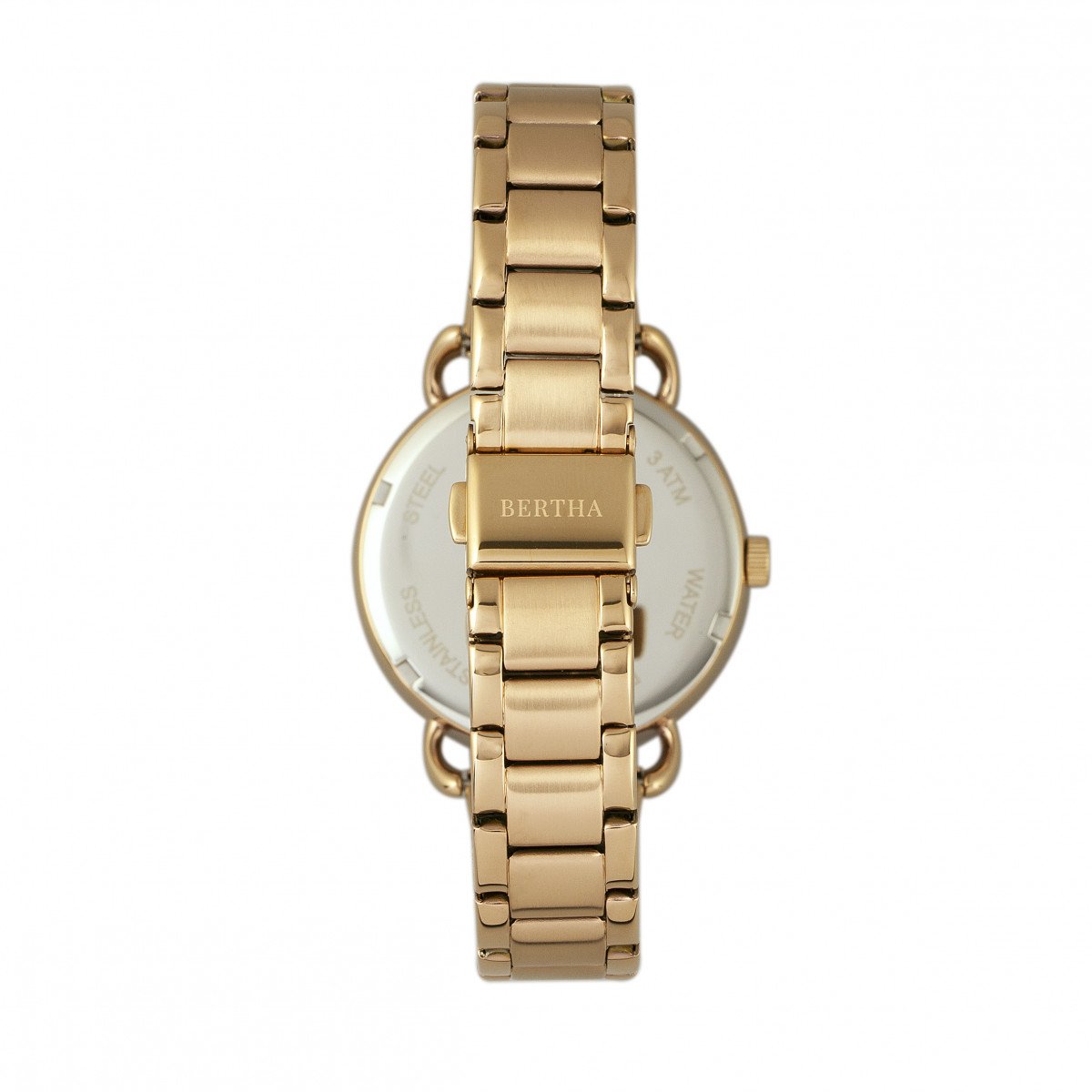 Bertha Gwen Bracelet Watch w/Day/Date - Gold - BTHBR8302