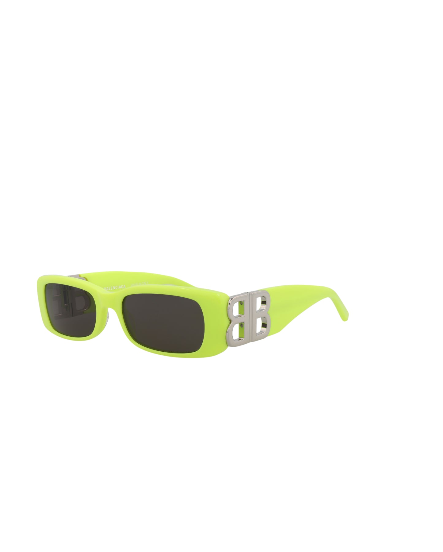 title:Balenciaga Square-Frame Acetate Sunglasses, Style #  BB0096S-30008871008;color:Yellow Silver Grey