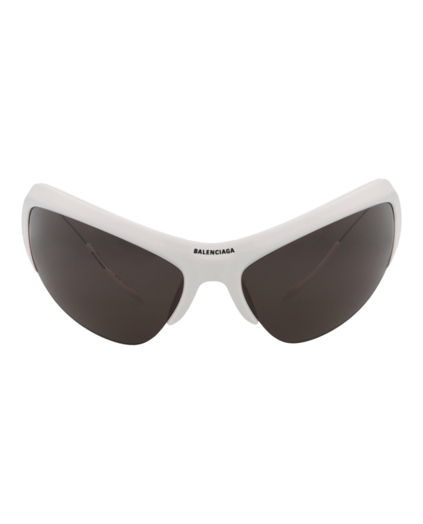 title:Balenciaga Shield-Frame Bio Injection Sunglasses, Style #  BB0232S-30013513003;color:White Silver Grey