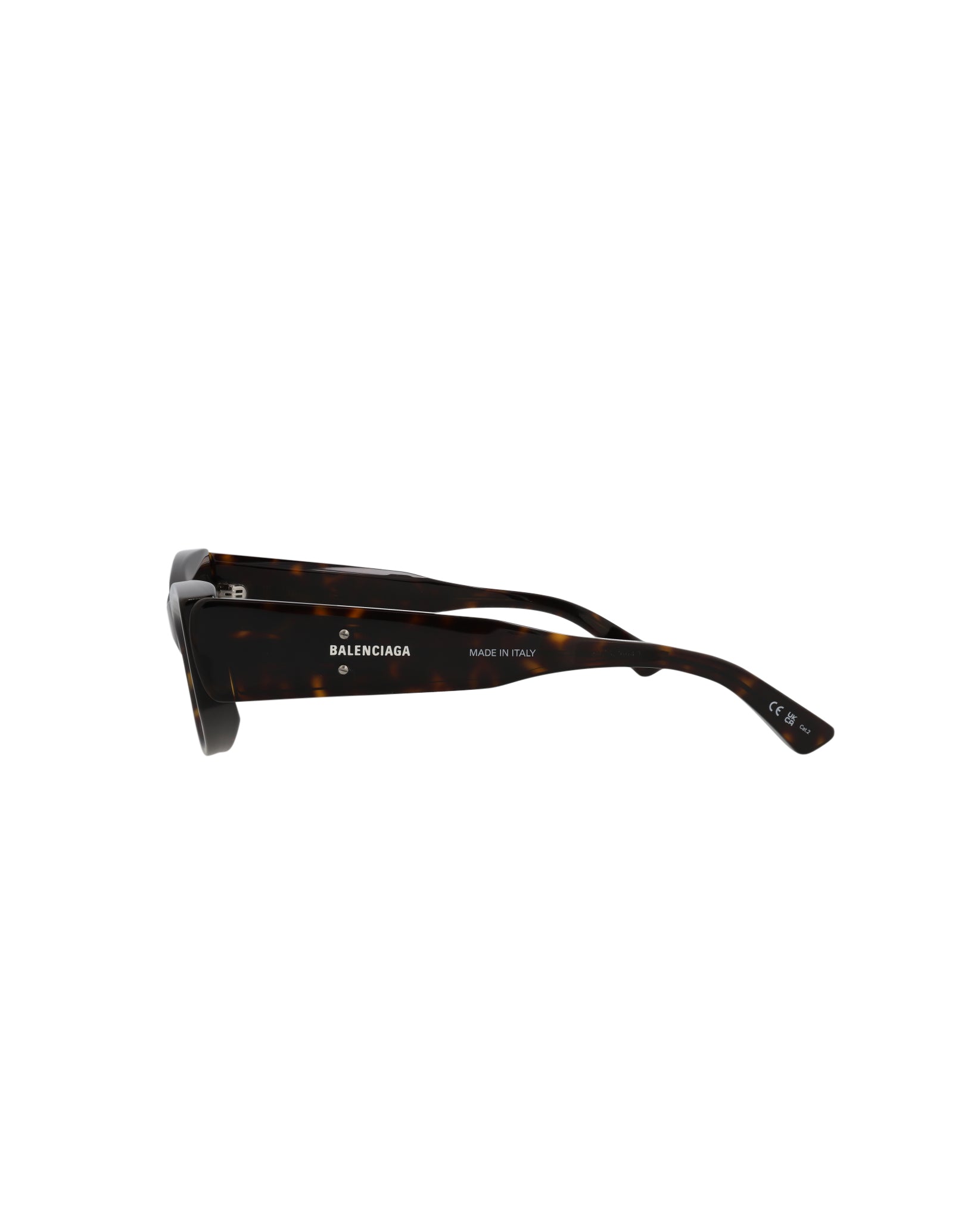 title:Balenciaga Cat Eye-Frame Acetate Sunglasses, Style #  BB0243S-30013524002;color:Havana Havana Green