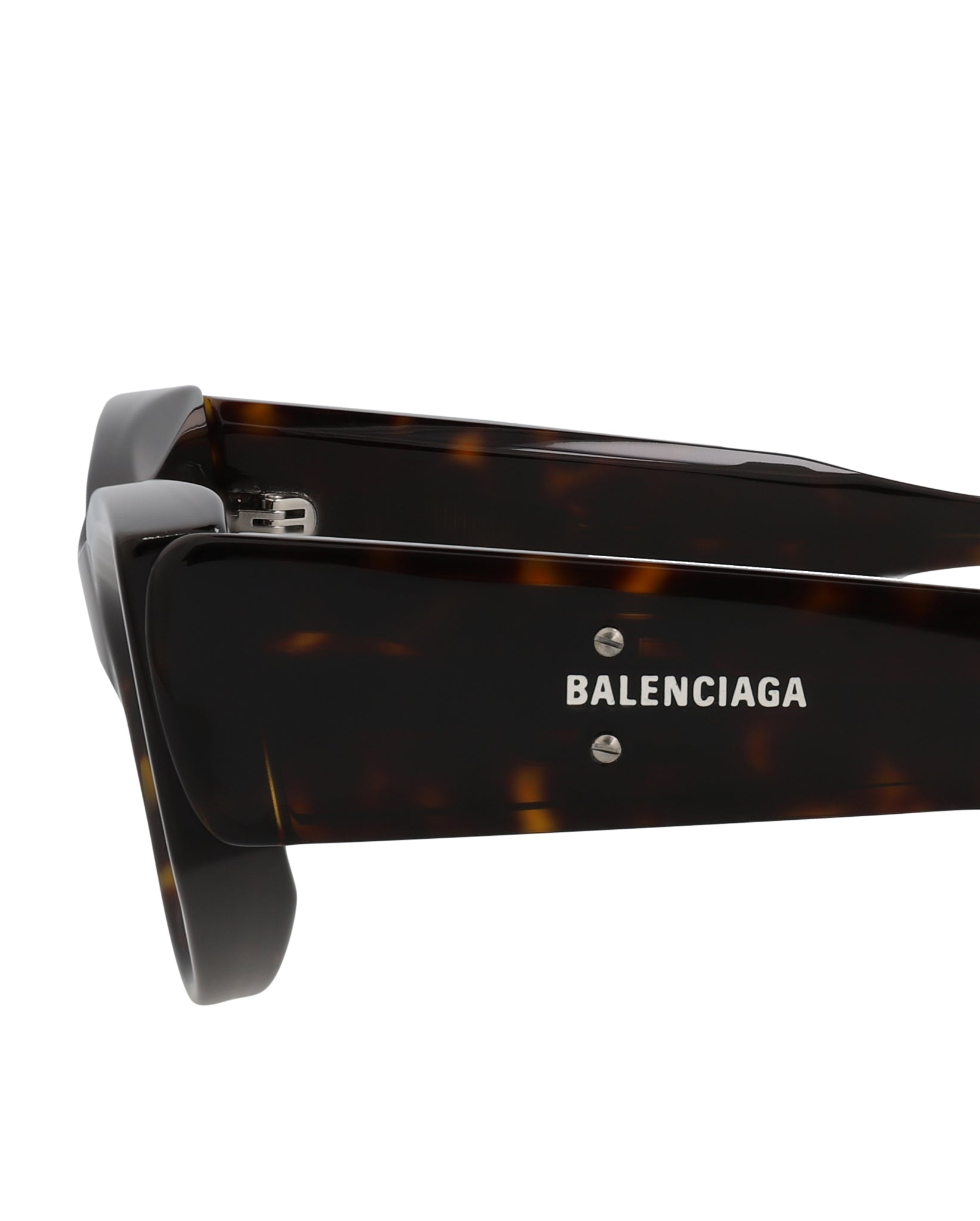 title:Balenciaga Cat Eye-Frame Acetate Sunglasses, Style #  BB0243S-30013524002;color:Havana Havana Green