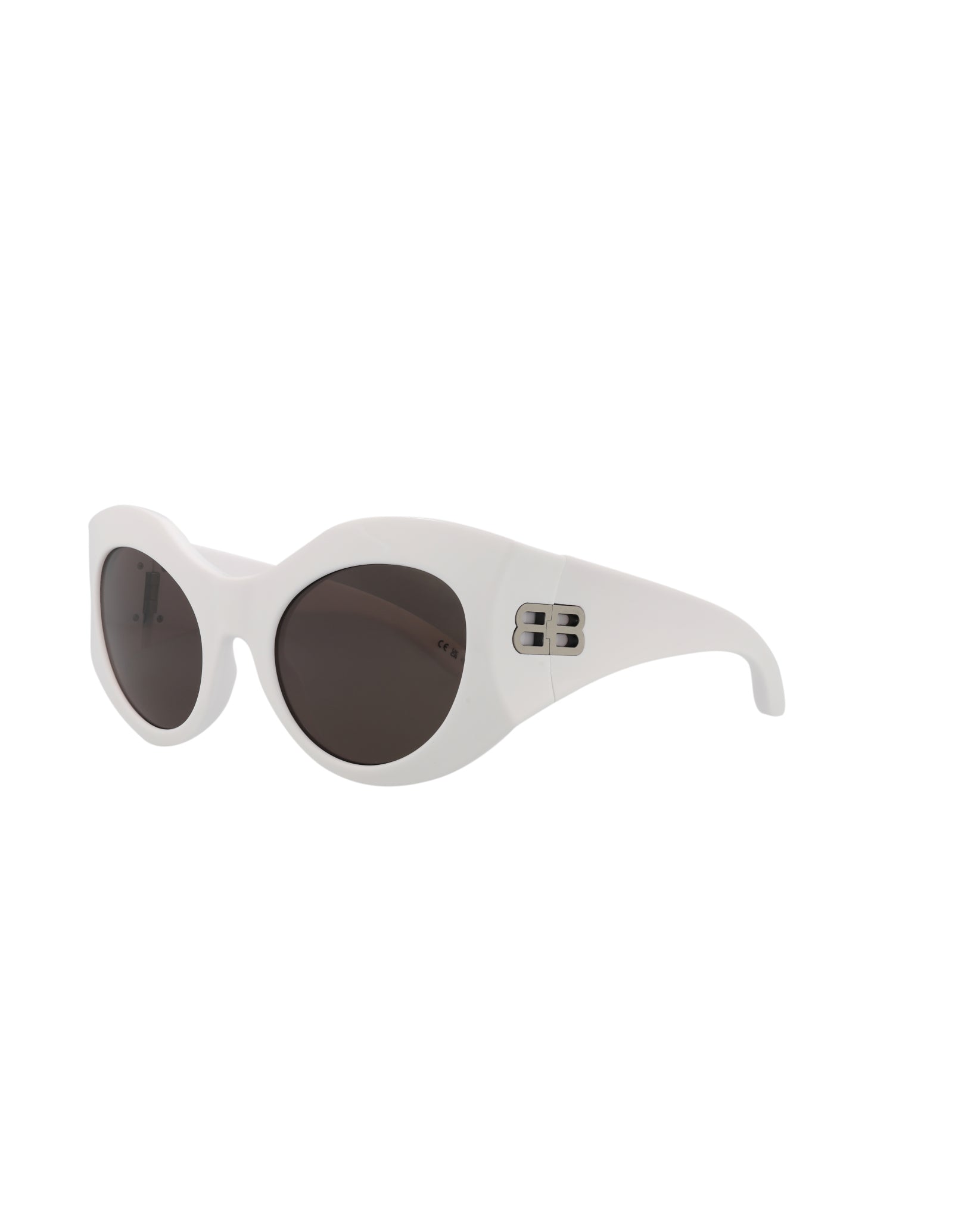 title:Balenciaga Cat Eye-Frame Bio Injection Sunglasses, Style #  BB0256S-30013971003;color:White White Grey