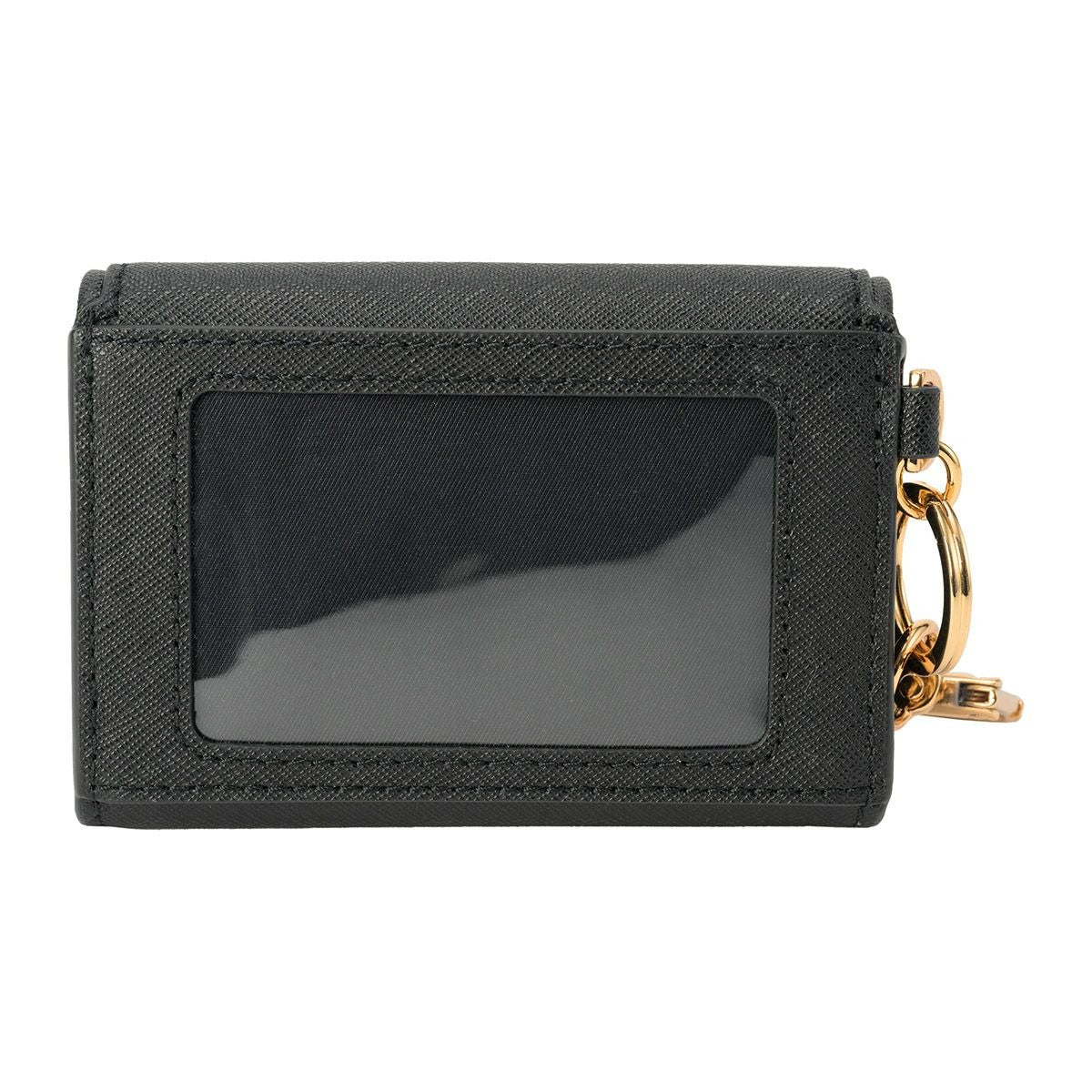 title:Tory Burch Women's Emerson Flap Card Case;color:Black