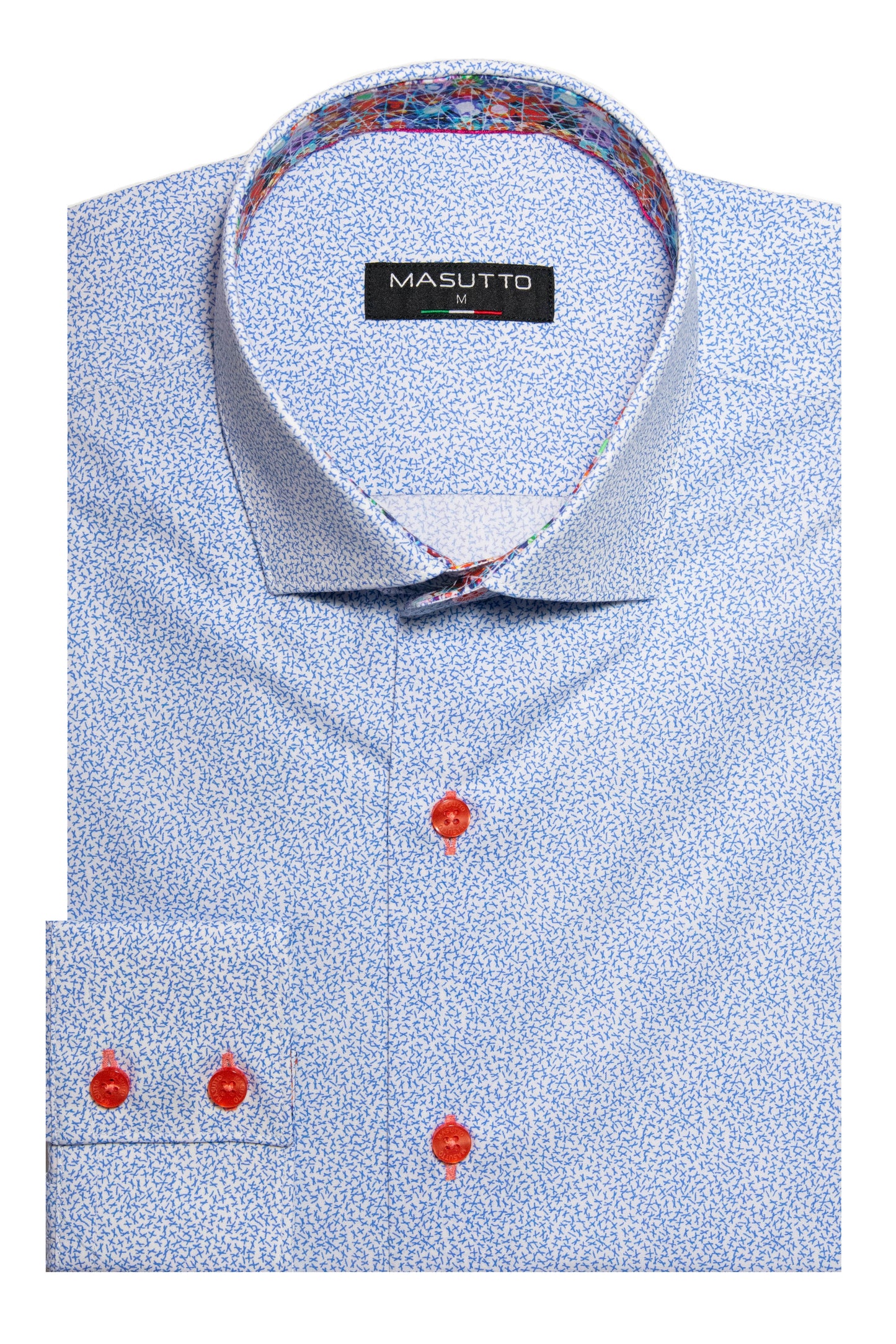 MASUTTO BONUCCI/02 LONG SLEEVE BUTTON DOWN SHIRT