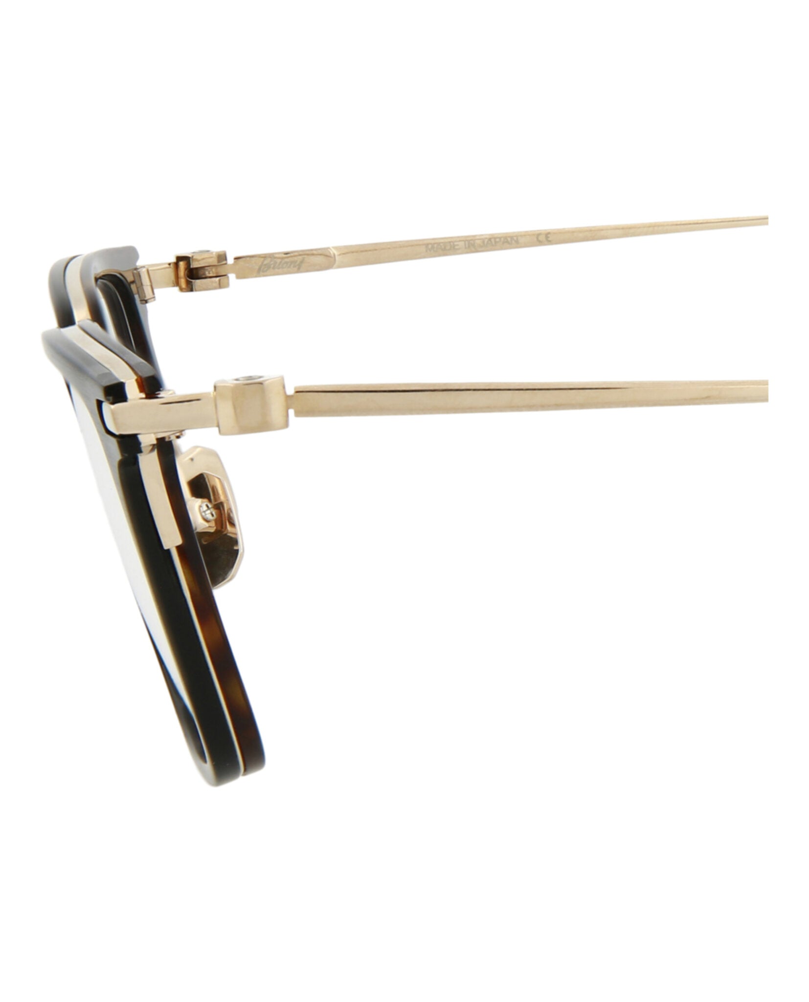 title:Brioni Special Edition Optical, style # BR0010O-30000773002;color:Black Gold Transparent