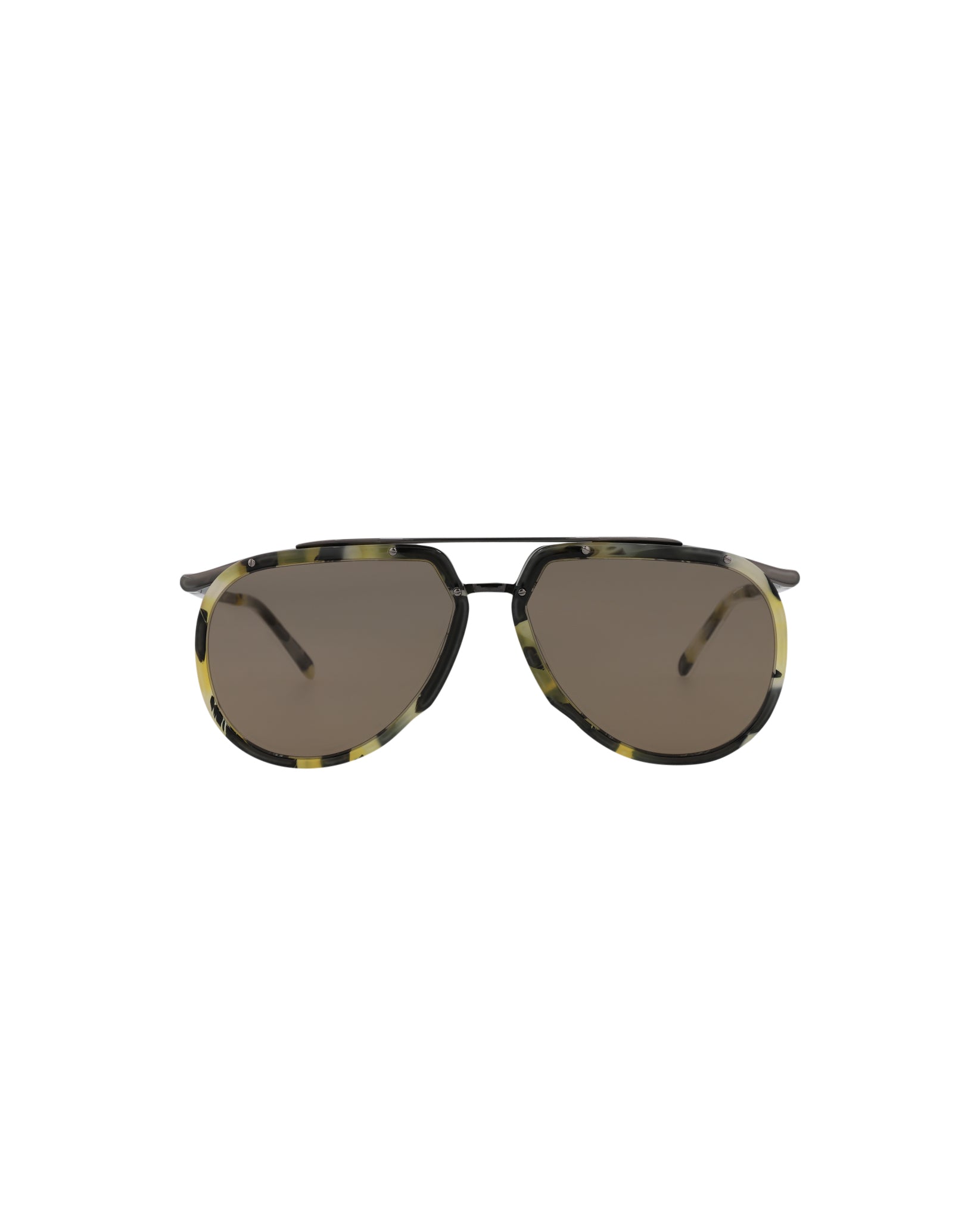 title:Brioni Aviator-Frame Acetate Sunglasses, Style #  BR0084S-30008724004;color:Havana Ruthenium Brown