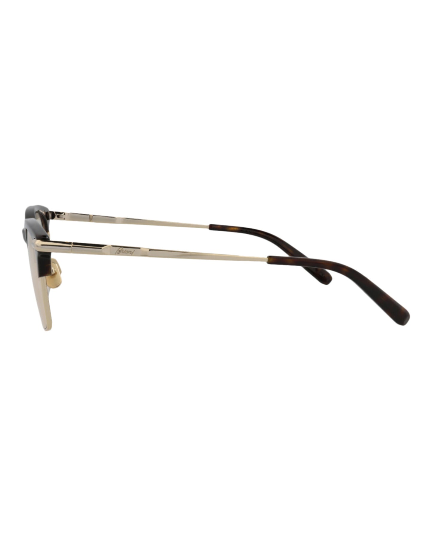 title:Brioni Square-Frame Acetate Sunglasses, style # BR0093S-30010675005;color:Havana Gold Yellow