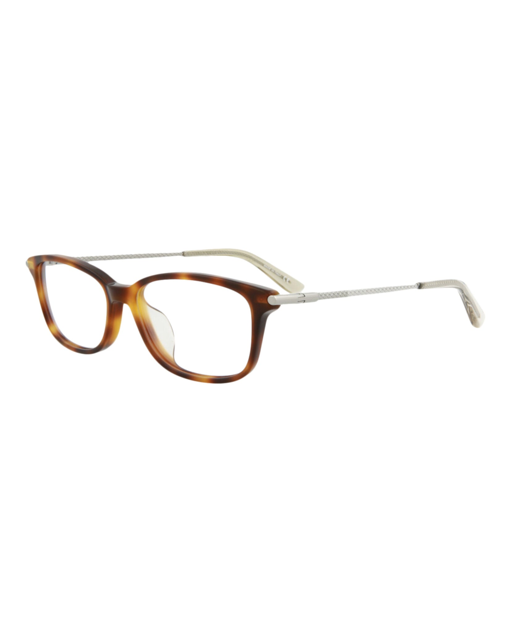 title:Bottega Veneta Fashion Optical, style # BV0257OA-30008298003;color:HAVANA RUTHENIUM TRANSPARENT