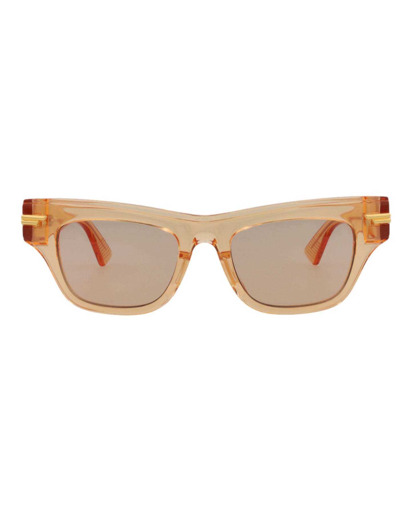 title:Bottega Veneta Novelty Sunglasses Style #BV1122S-30011466007;color:Orange Orange Brown