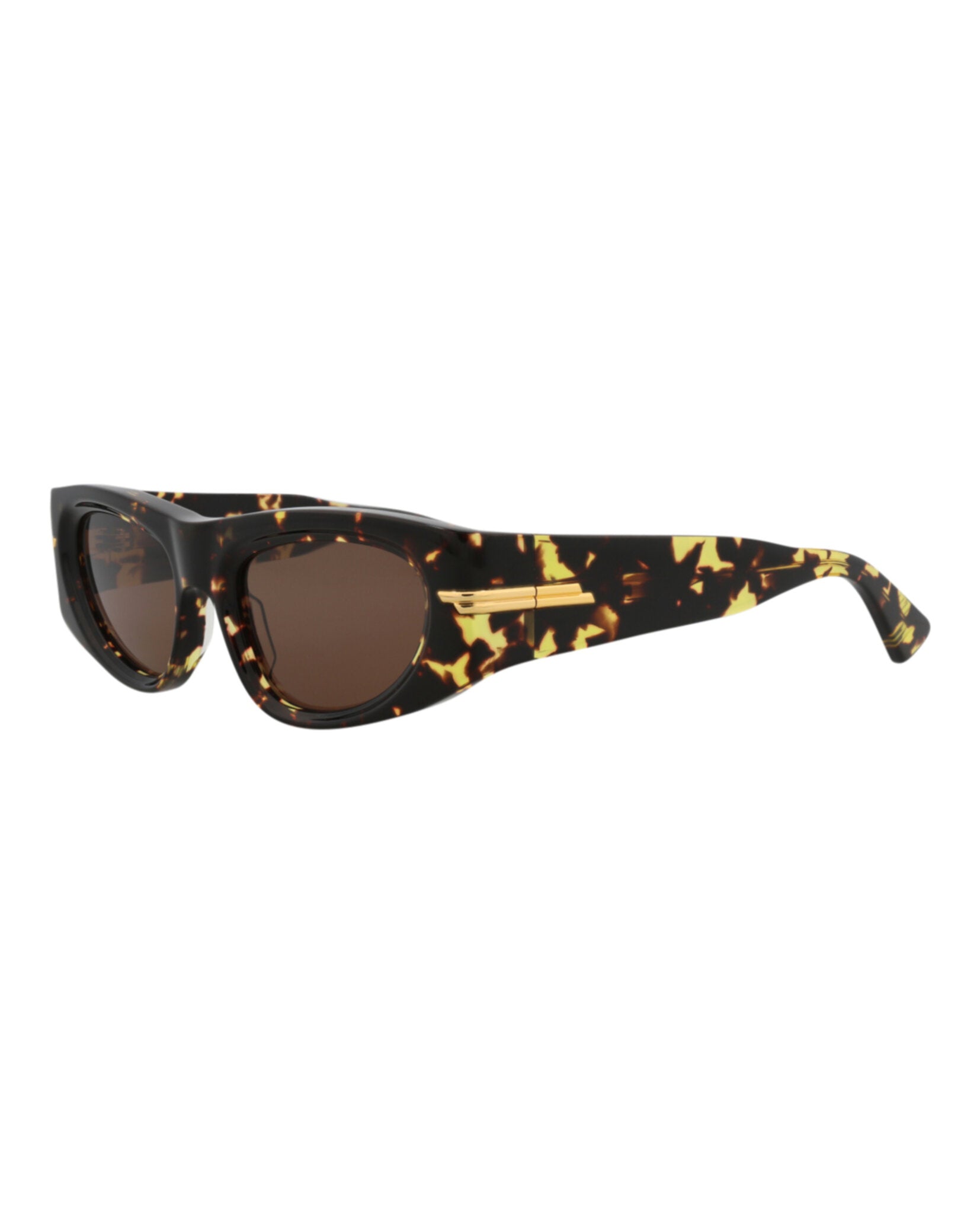 title:Bottega Veneta Novelty Sunglasses Style #BV1144S-30013135002;color:Havana Havana Brown