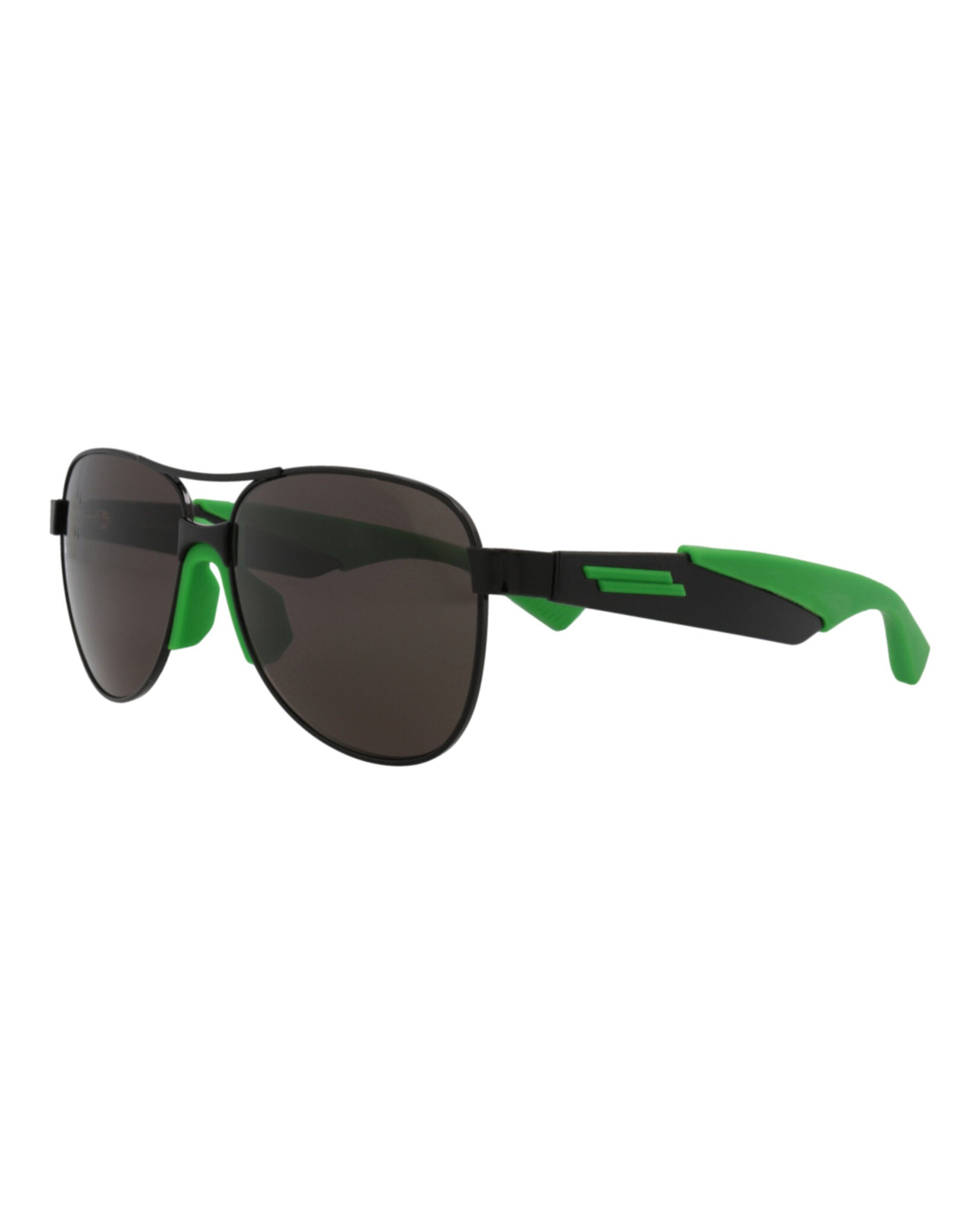 title:Bottega Veneta Novelty Sunglasses Style #BV1231S-30014257001;color:Black Black Grey