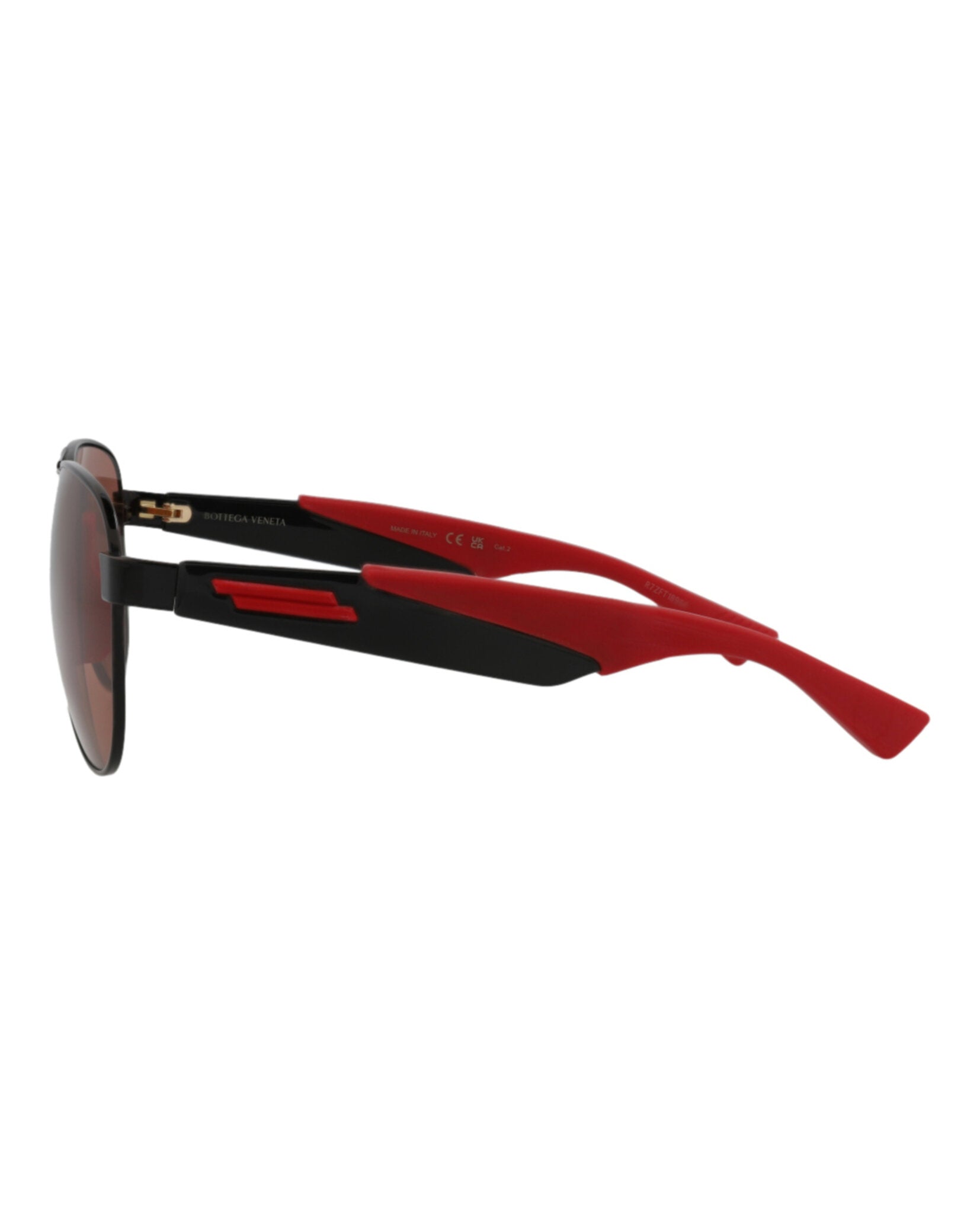 title:Bottega Veneta Novelty Sunglasses Style #BV1231S-30014257004;color:Black Black Red