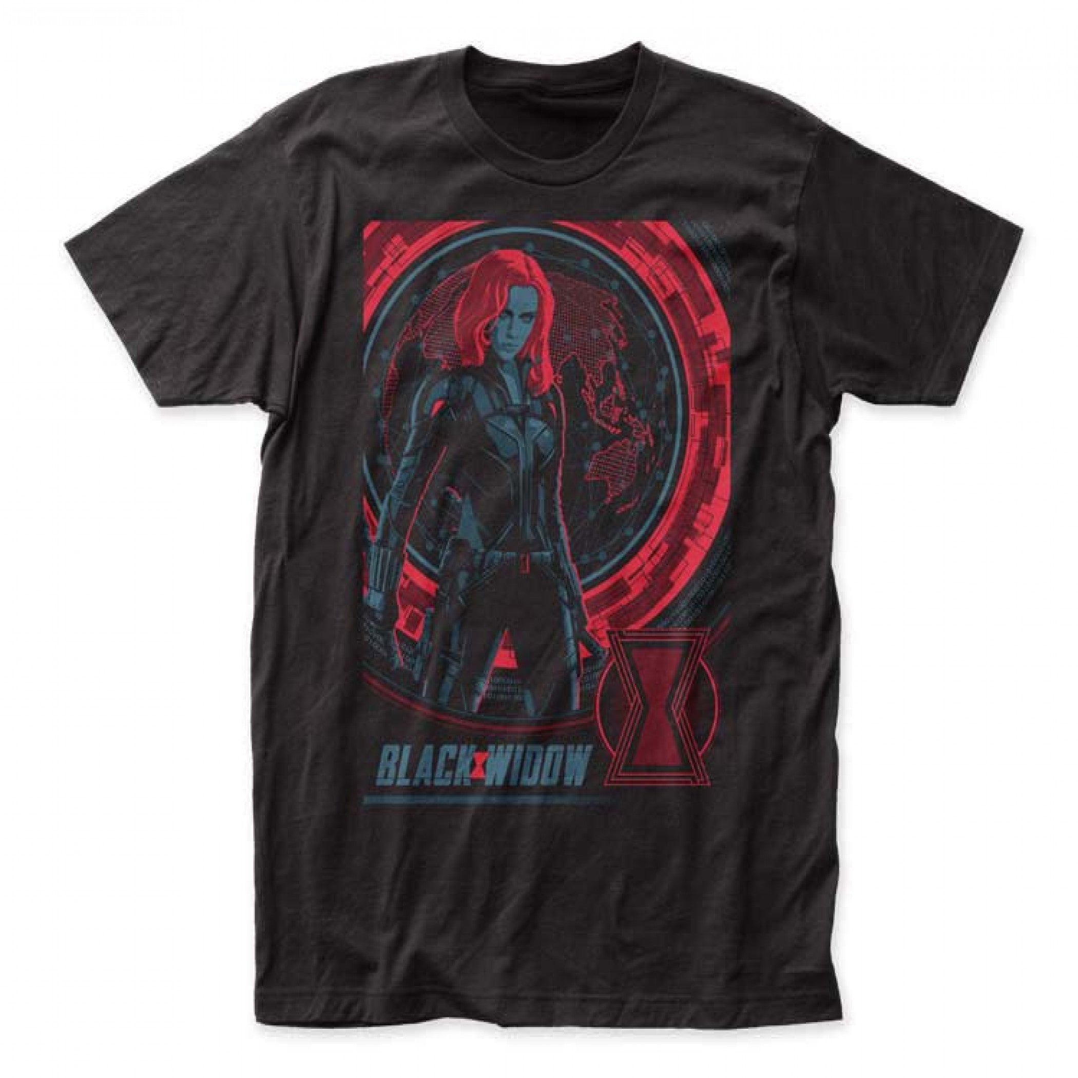 title:Black Widow Movie Hero Stance T-Shirt;color:Black