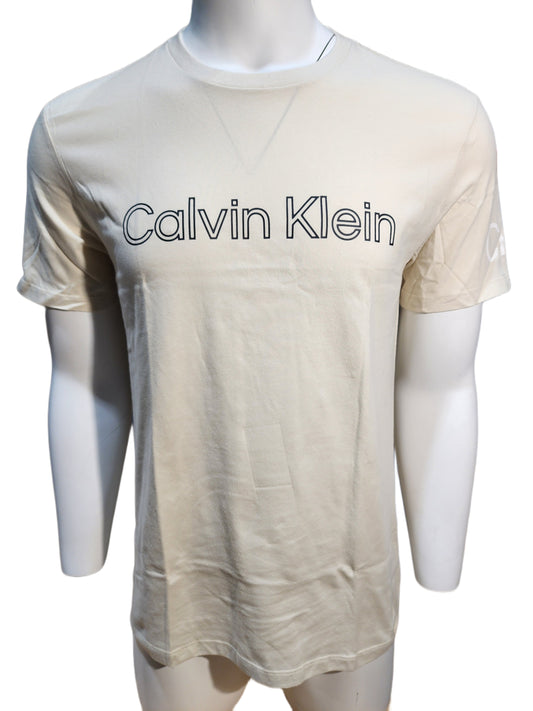 Calvin Klein Crew Neck Bone White