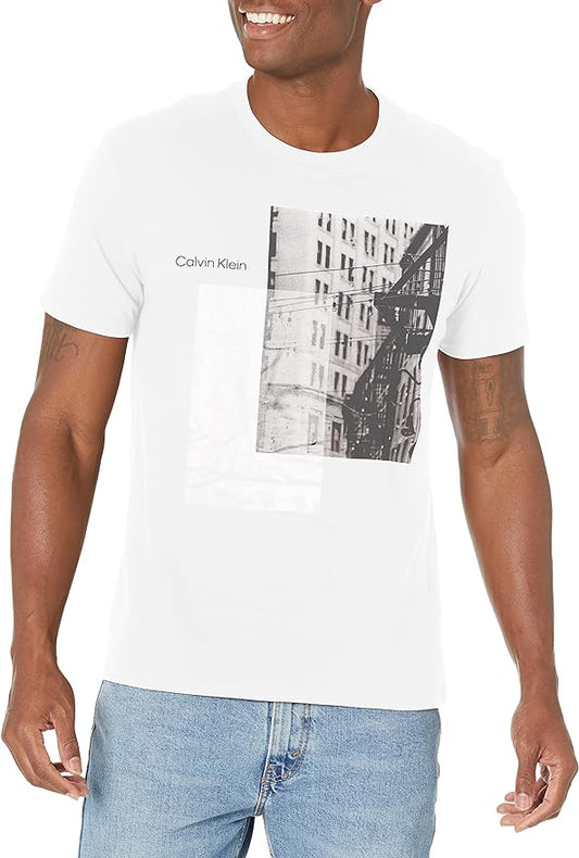 Calvin Klein Crew Neck Brilliant White - NYC