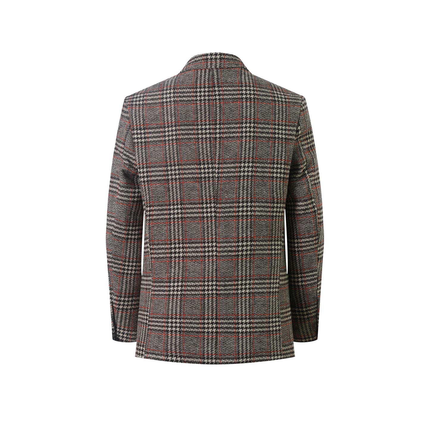 title:ELIE BALLEH Camel Boy's Slim Fit Windowpane Blazers Sports Coat Jacket;color:CAMEL