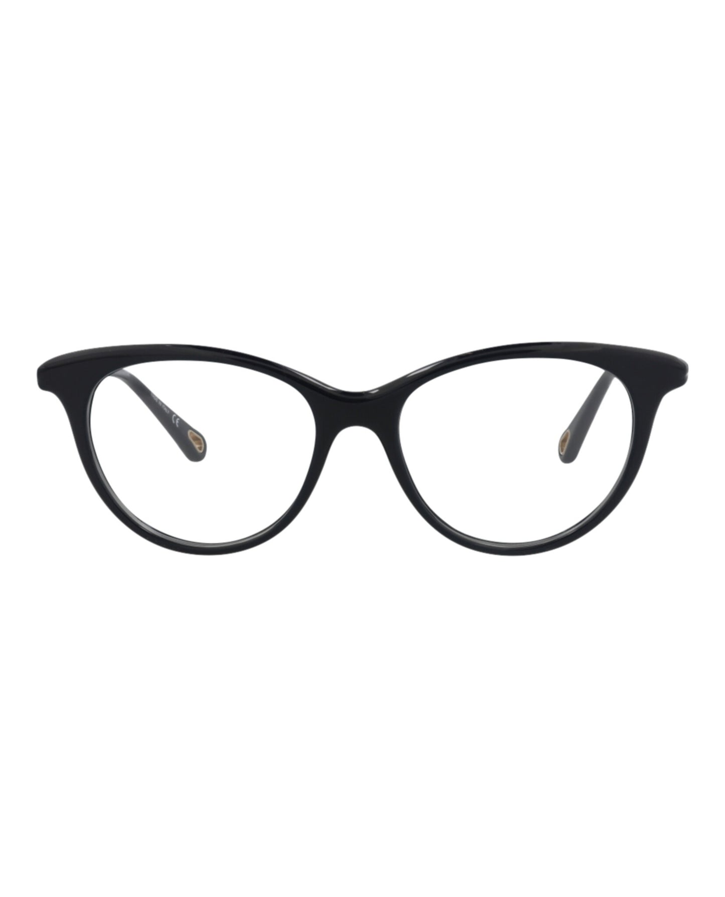 title:Chloe Cat Eye-Frame Bio Injection Optical Frames;color:Blue Blue Transparent