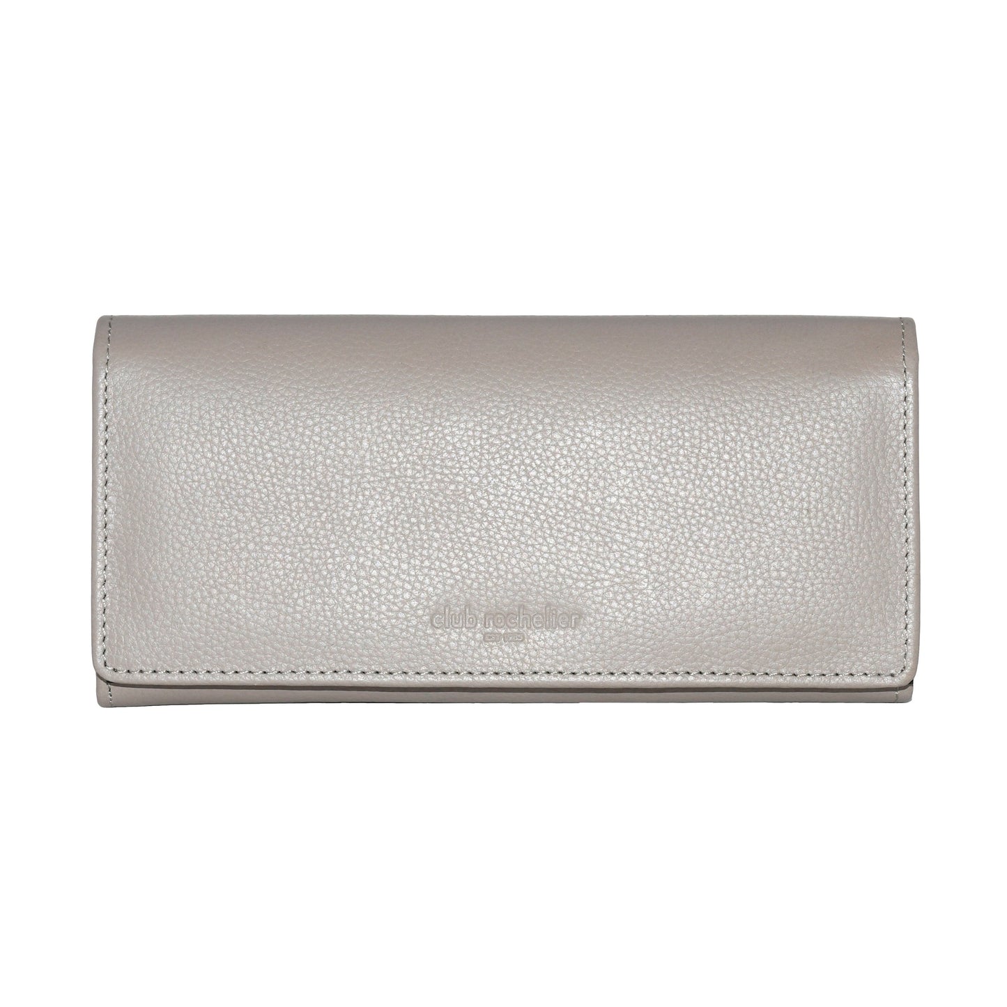 Club Rochelier Ladies Full Leather Clutch Wallet with Gusset Pocket