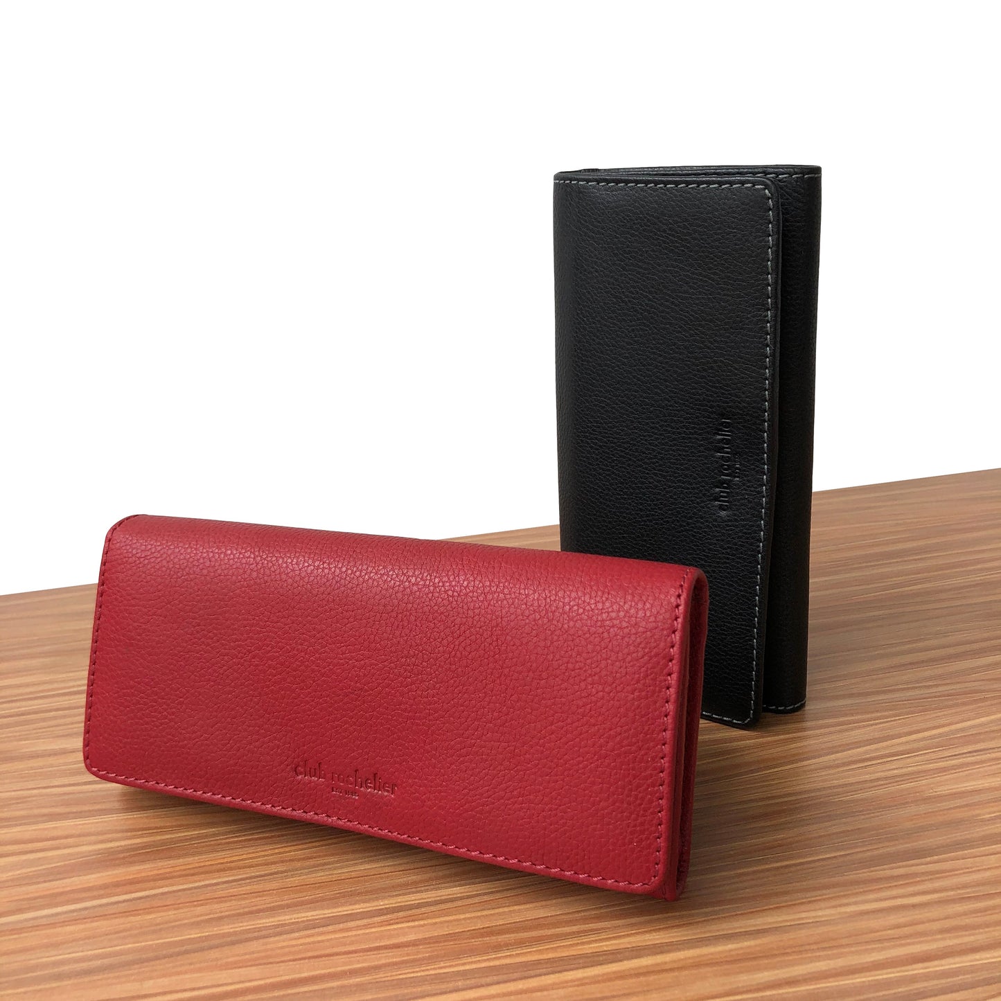 Club Rochelier Ladies Full Leather Clutch Wallet with Gusset Pocket