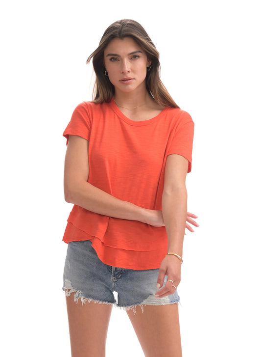 AVA - Mock Layer T-Shirt