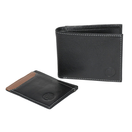 Club Rochelier MENS BILLFOLD WITH REMOVABLE CARD HOLDER SET